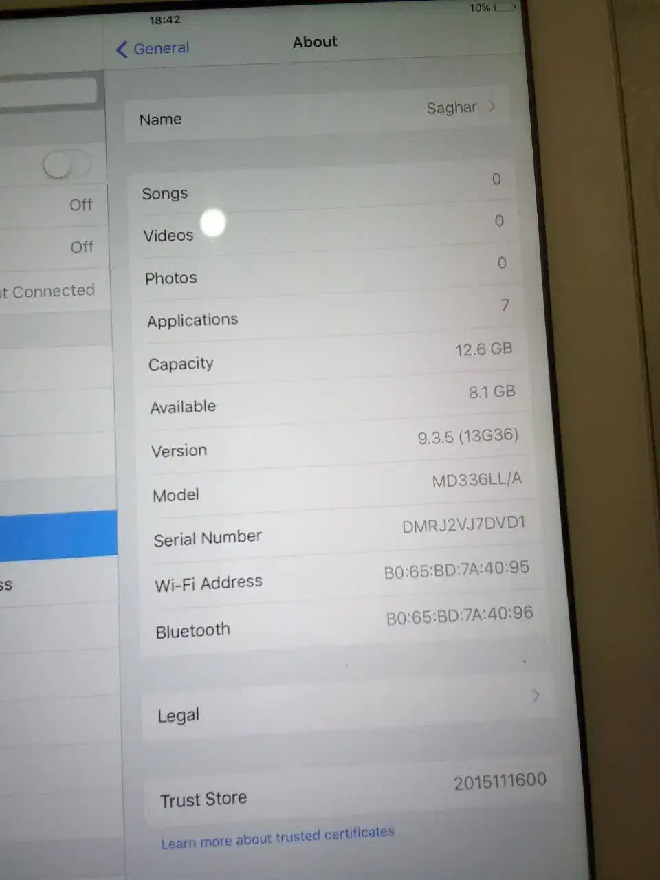 آی پد مدل MD336LL/A حافظه ۱۶ گیگ|تبلت|تهران, گلچین|دیوار