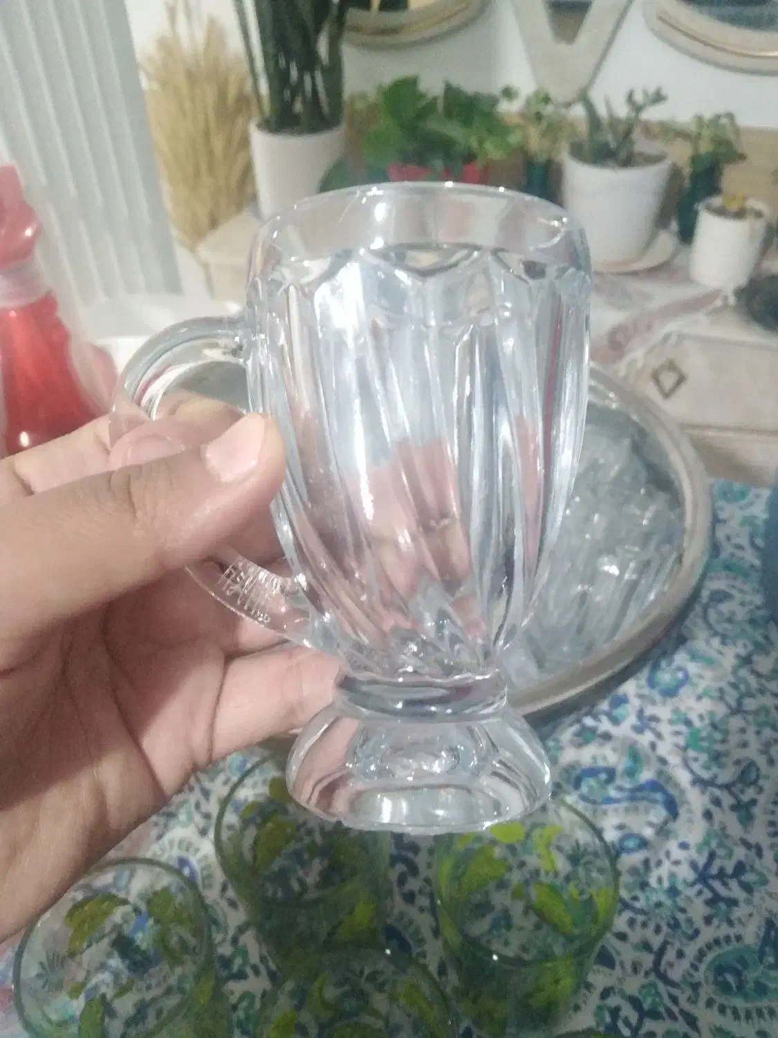 لیوان و 3 عدد پارچ|ظروف سرو و پذیرایی|بیرجند, |دیوار