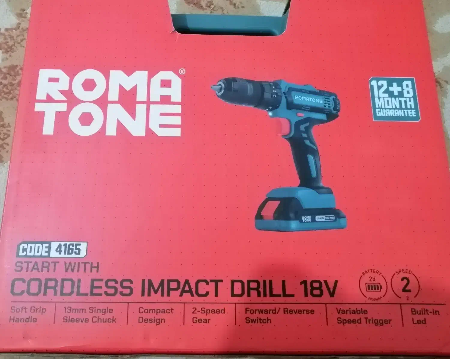 دریل شارژی روماتون|ابزارآلات|صومعهسرا, |دیوار