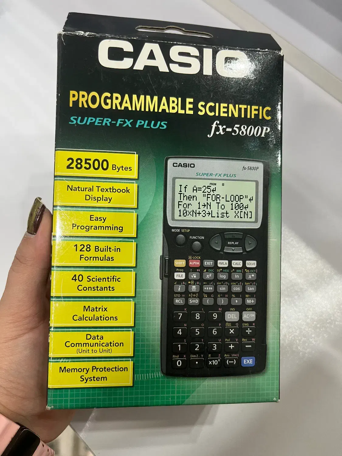 ماشین حساب مهندسی fx5800|لوازم التحریر|ری, فیروزآبادی|دیوار