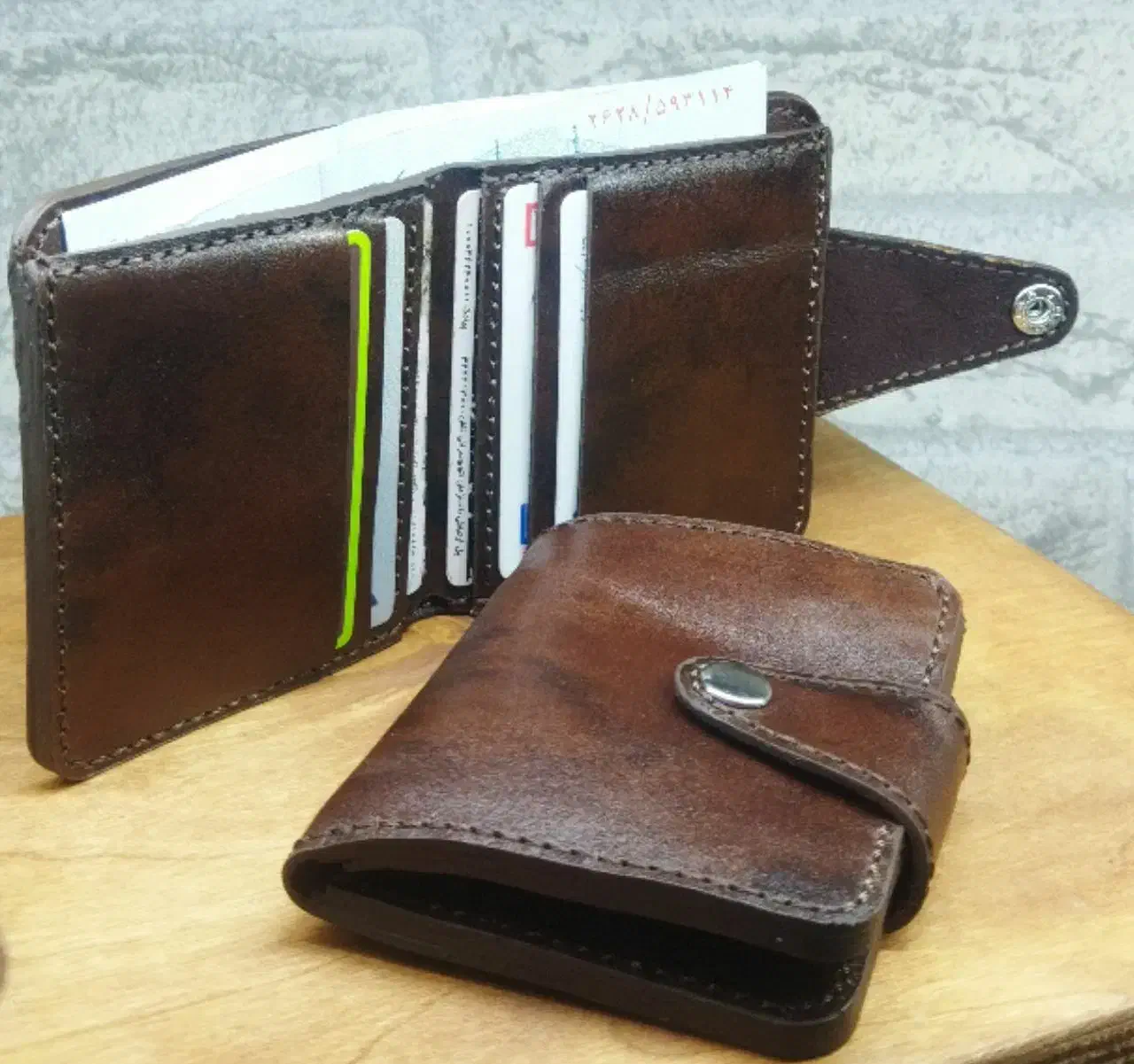 انواع کیف جیبی چرم طبیعی|کیف، کفش، کمربند|گرگان, |دیوار