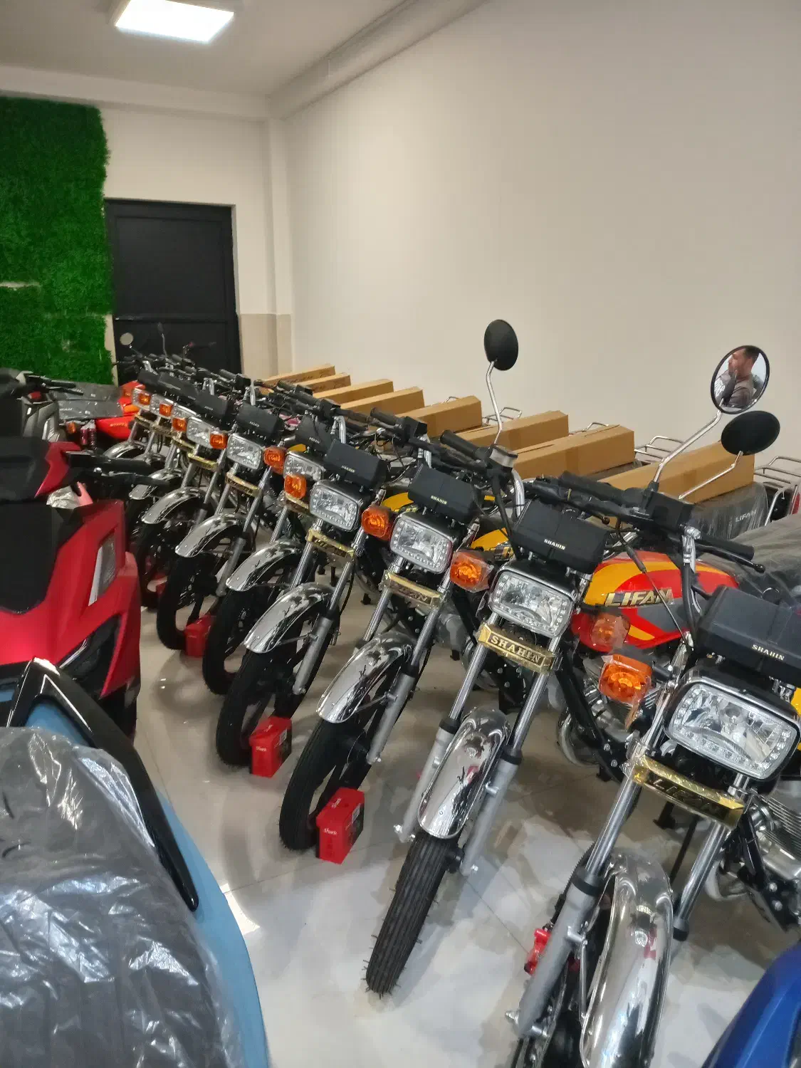 شاهین موتور 36 اقساط ماهه|موتورسیکلت|عباسآباد, |دیوار