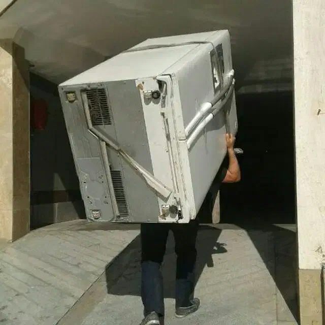 حمل انواع یخچالهای ساید بای ساید|خدمات حمل و نقل|مشکیندشت, |دیوار