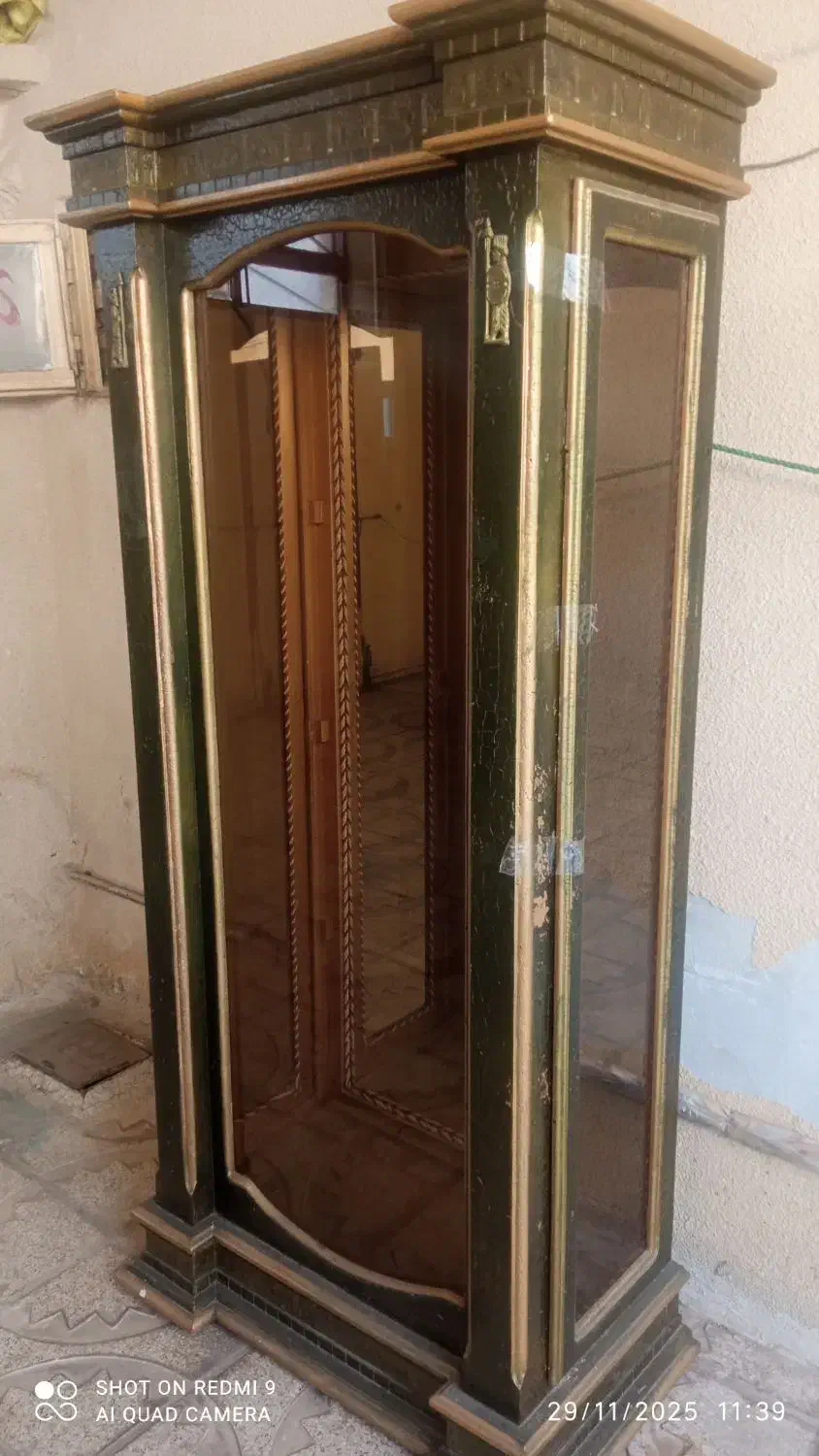 بوفه چوبی|بوفه، ویترین، کنسول|کنگاور, |دیوار