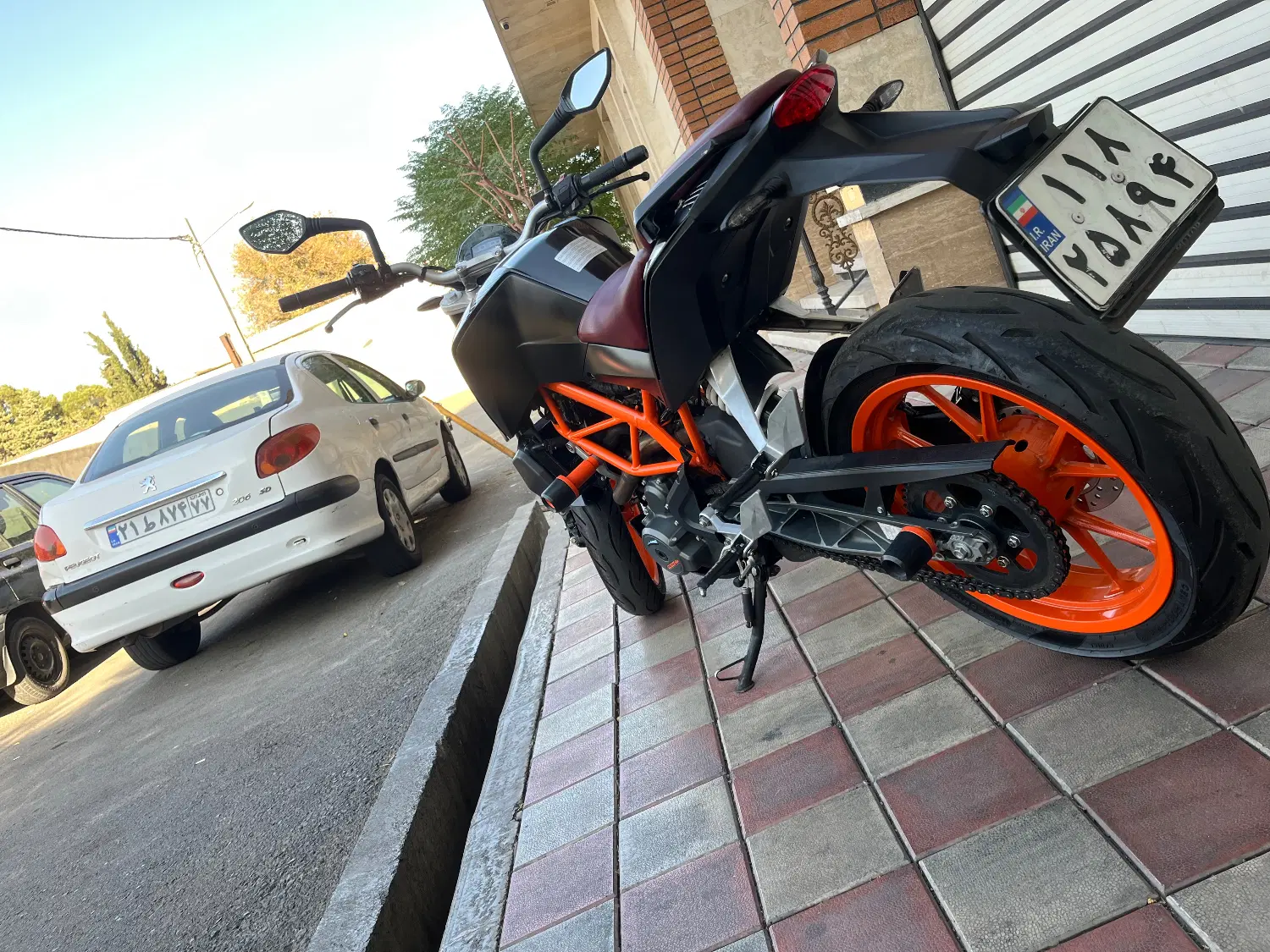 Ktm duke 250در حد صفر|موتورسیکلت|تهران, شهرک ولیعصر شمالی|دیوار