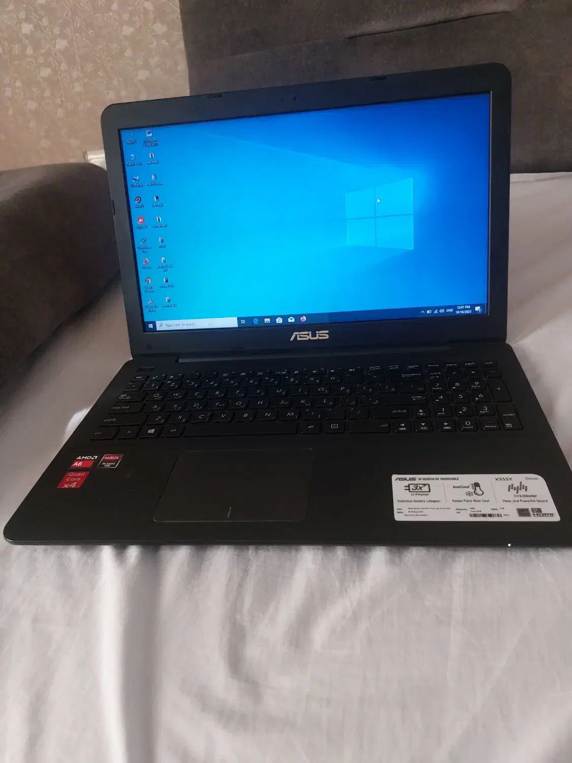 لپ تاپ ایسوس x555y Asus در حد آکبند‌ یک ترابایت|رایانه همراه|تهران, المهدی|دیوار