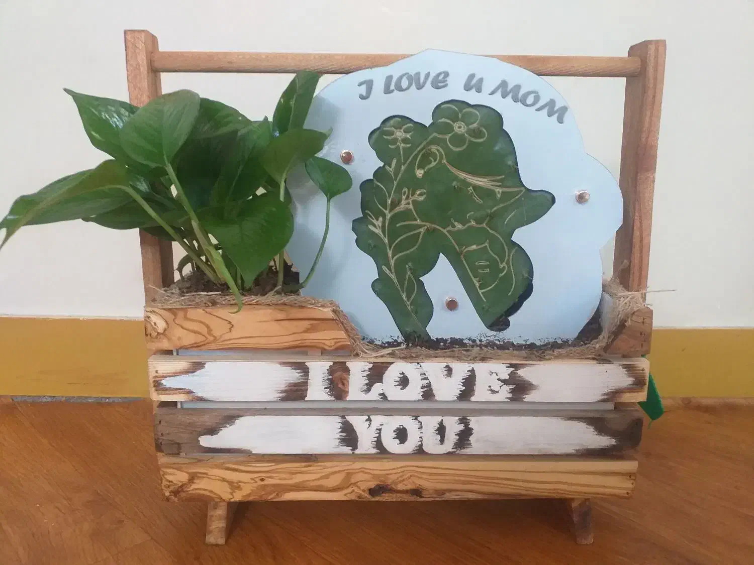 ست باکس گل طبیعی مناسب روز مادر|گل و گیاه طبیعی|ساری, |دیوار