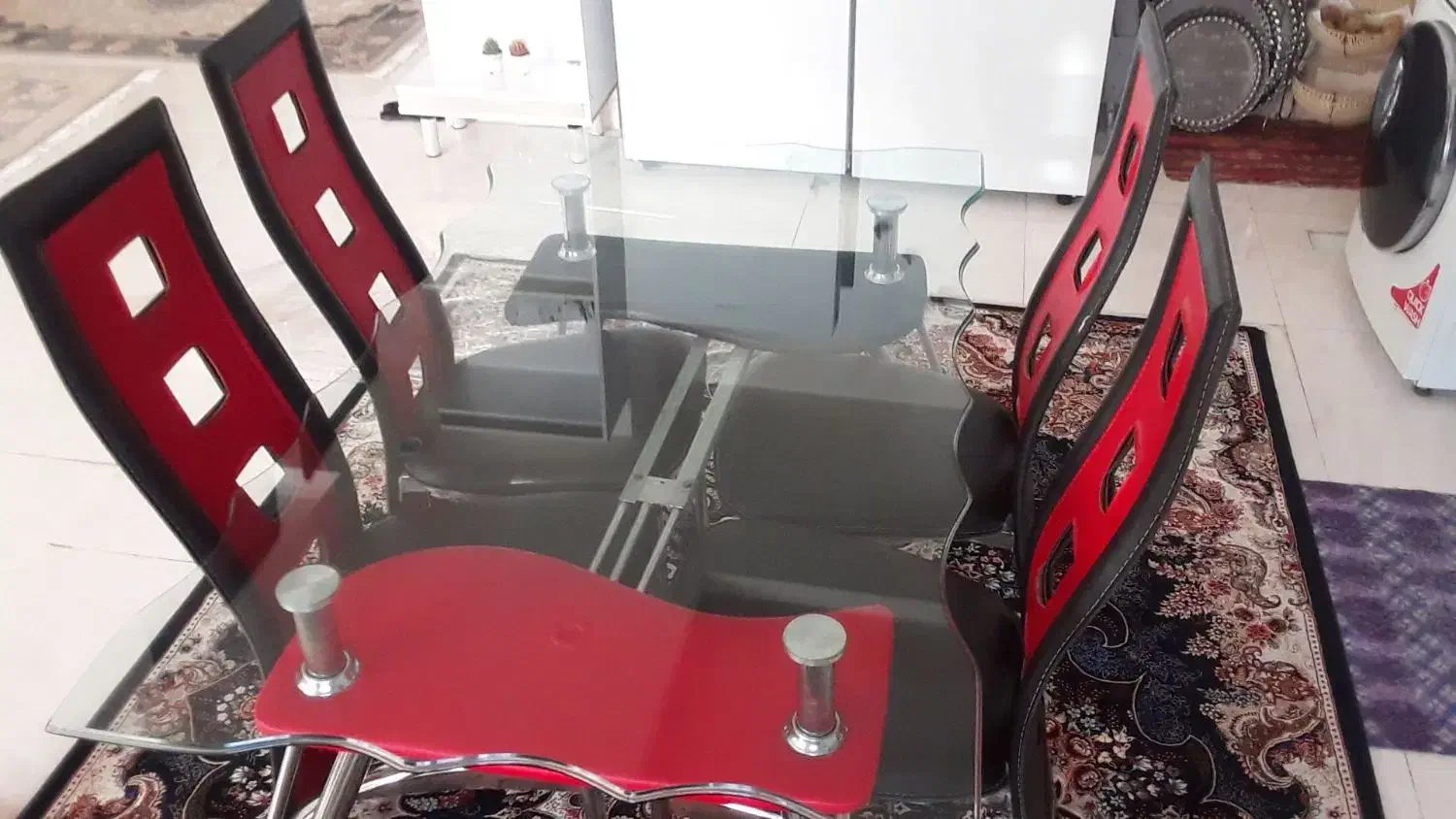 میز ناهار خوری 4 نفره|میز و صندلی غذاخوری|ماهدشت, |دیوار