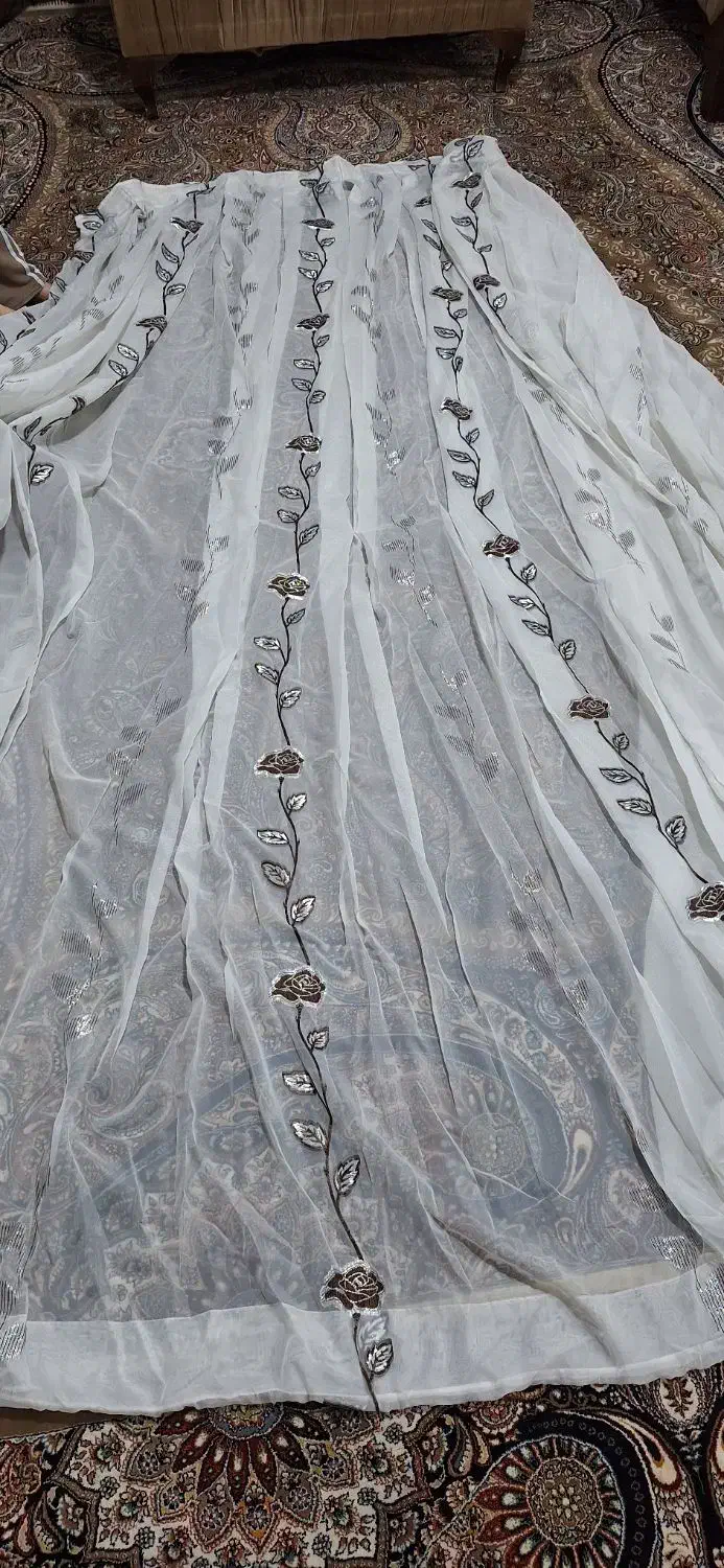 پرده حریر|پرده، رانر، رومیزی|کرج, حسین آباد (اکبر آباد)|دیوار