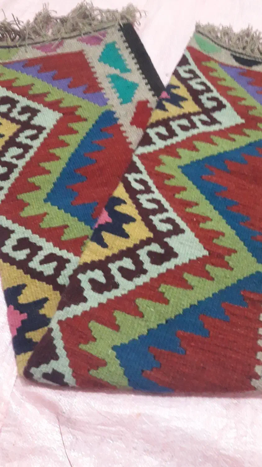 گلیم دست بافت|گلیم، جاجیم، گبه|اردبیل, |دیوار