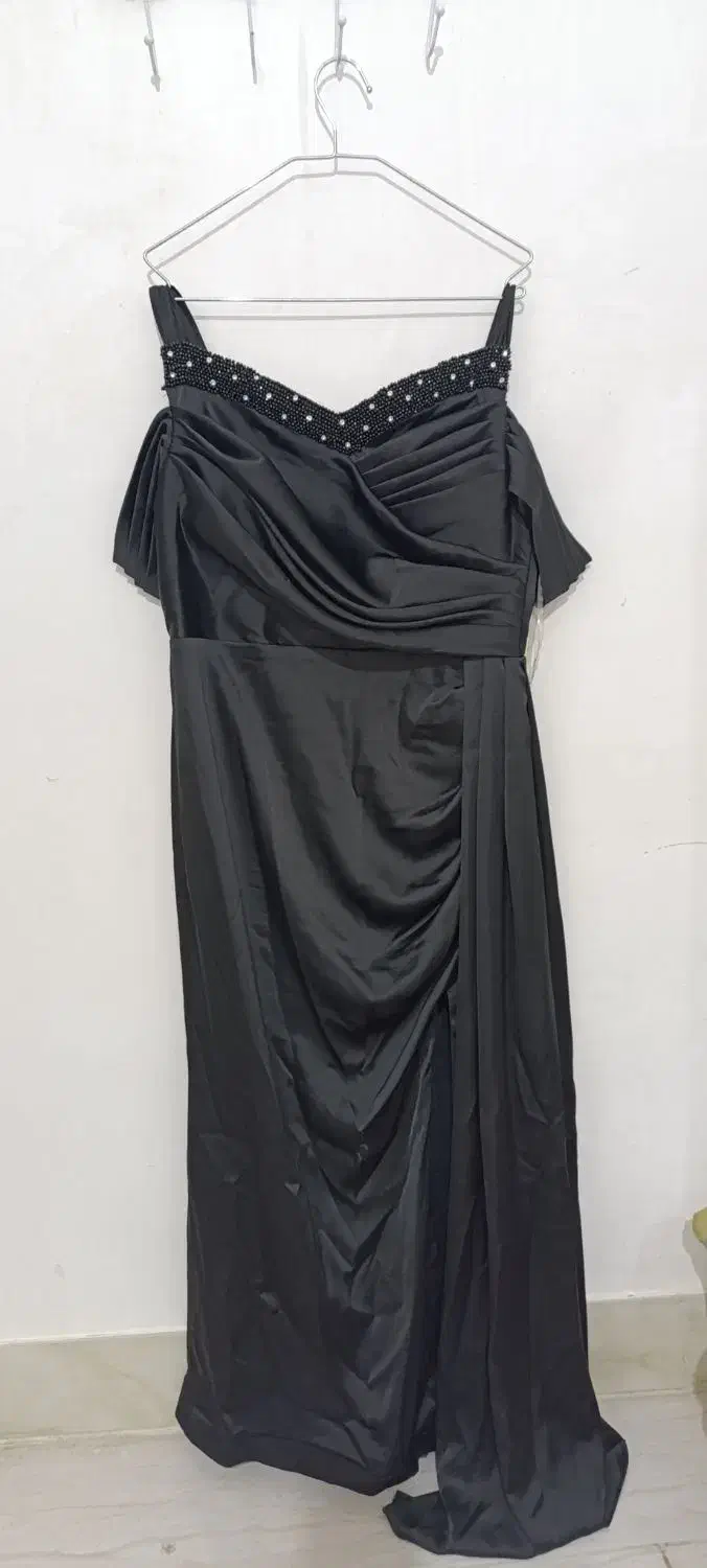 لباس مجلسی ساتن|لباس|خلیل آباد, |دیوار