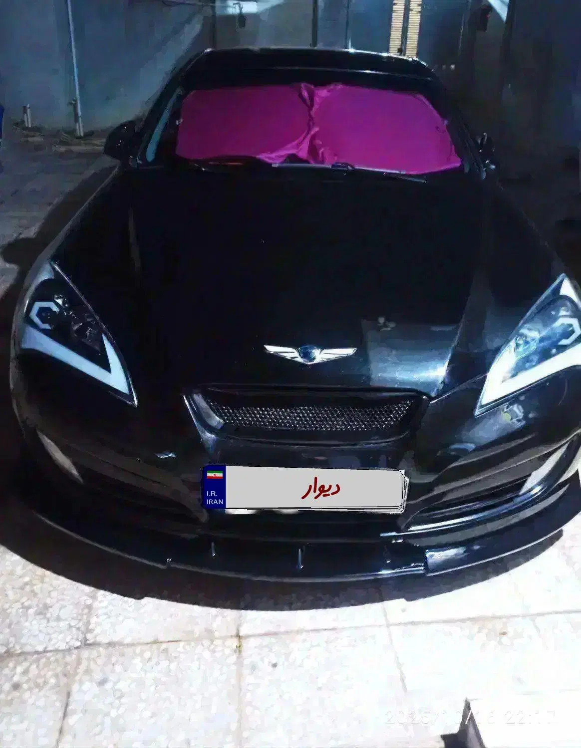 جنسیس کوپه مشکی بکر|خودرو سواری و وانت|تهران, پارک شهر|دیوار