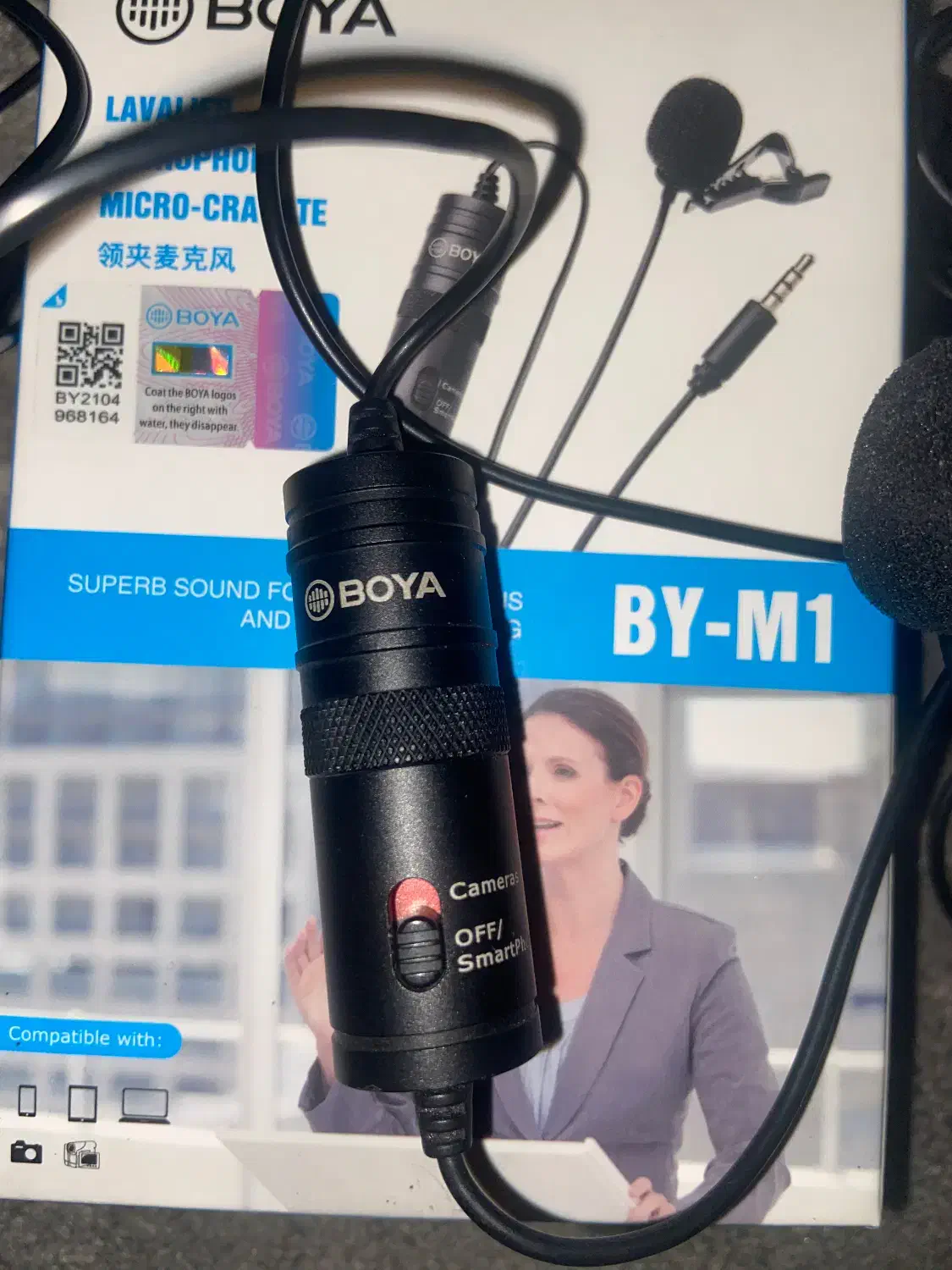 میکروفون اورجینال boya m1|صوتی و تصویری|تهران, شادمان|دیوار