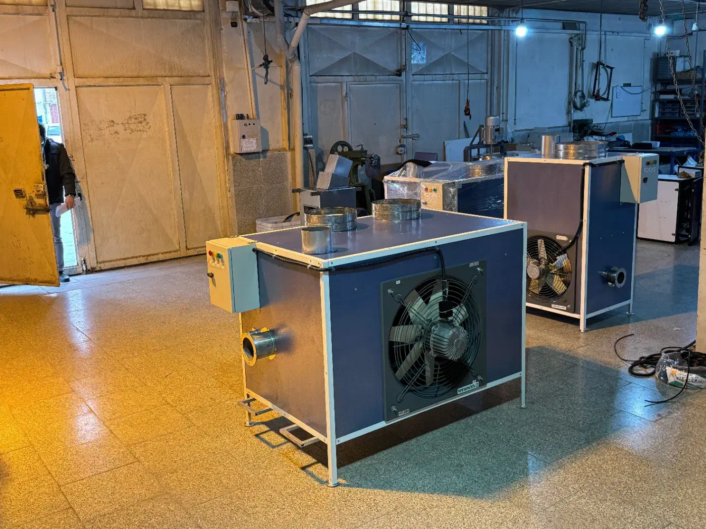 هیتر بخاری گلخانه ای مدل PF150|بخاری، هیتر، شومینه|ارومیه, |دیوار