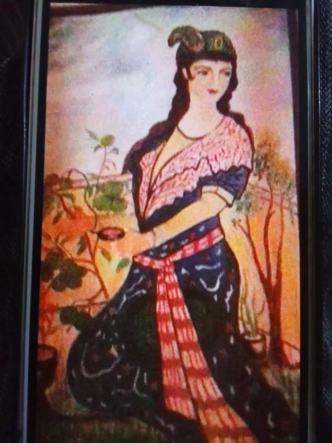 دو تابلو مینیاتوری نقاشی رنگ روغن|تابلو، نقاشی، عکس|خرمشهر, |دیوار