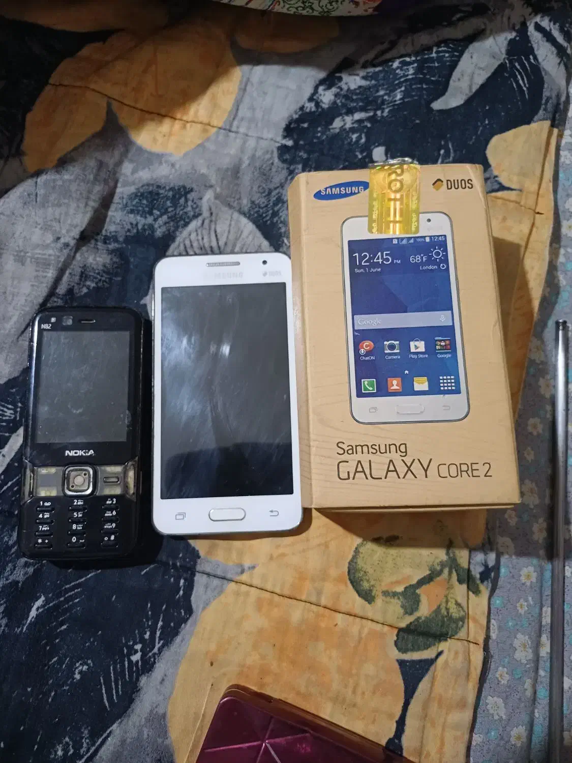 galaxy core 2 &Nokia N82|موبایل|کرج, شاهین‌ویلا|دیوار