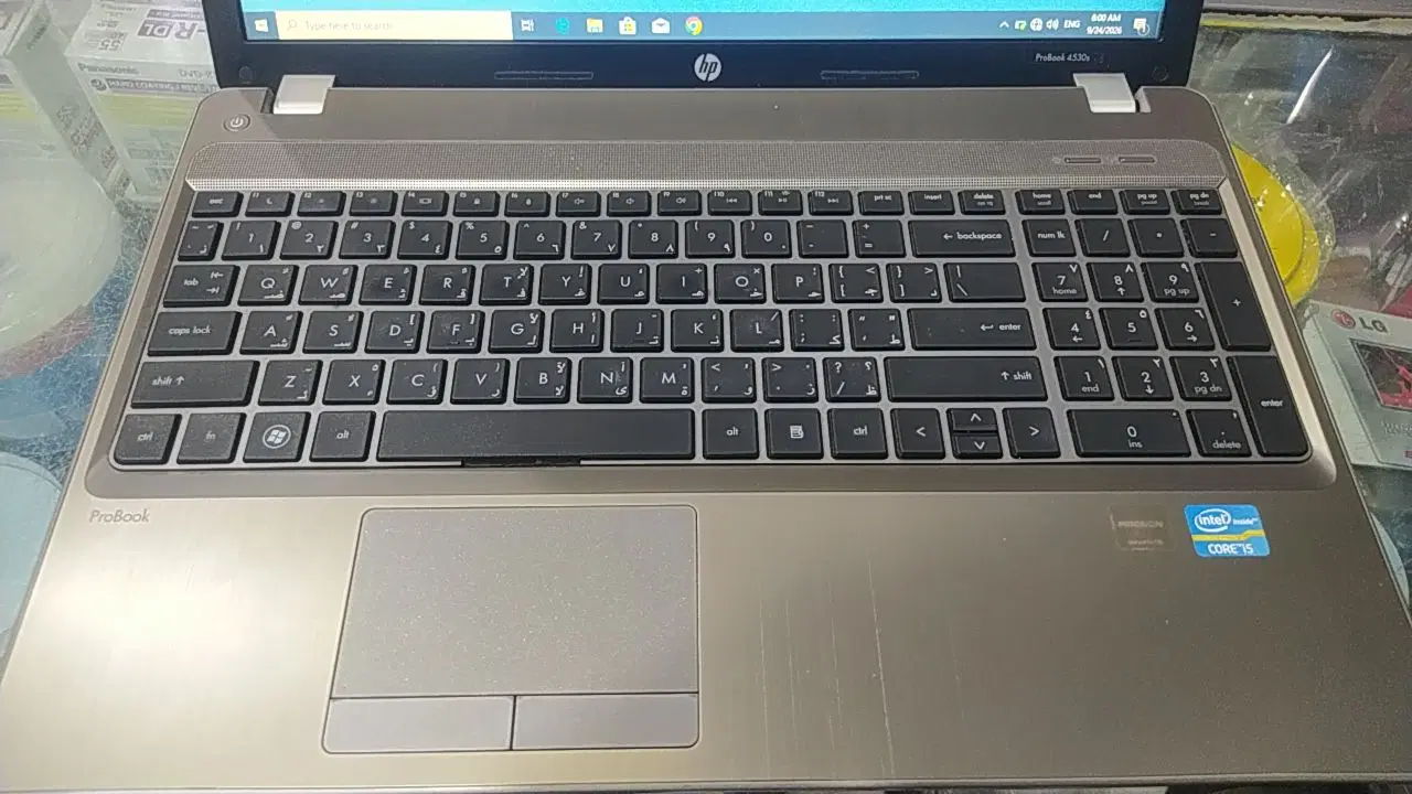 لپتاپ استوک مارک hp نسل دو بسیار تمیز|رایانه همراه|اهواز, نادری|دیوار