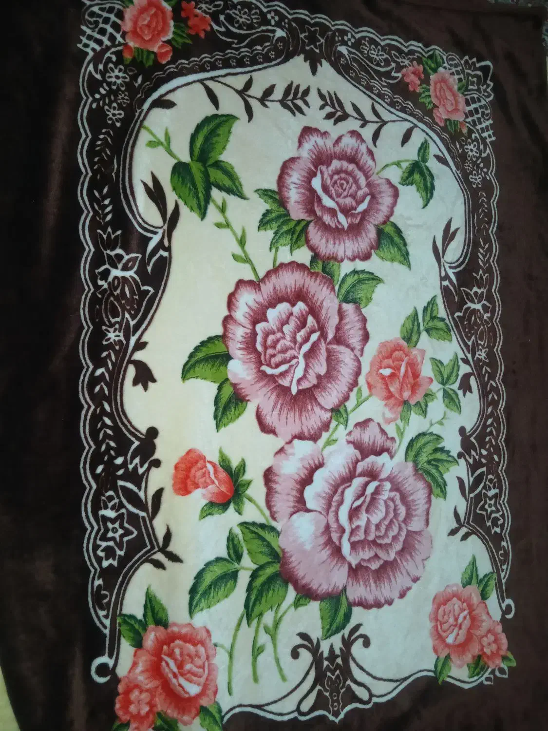 پتو گلبافت|رختخواب، بالش، پتو|سرپل ذهاب, |دیوار