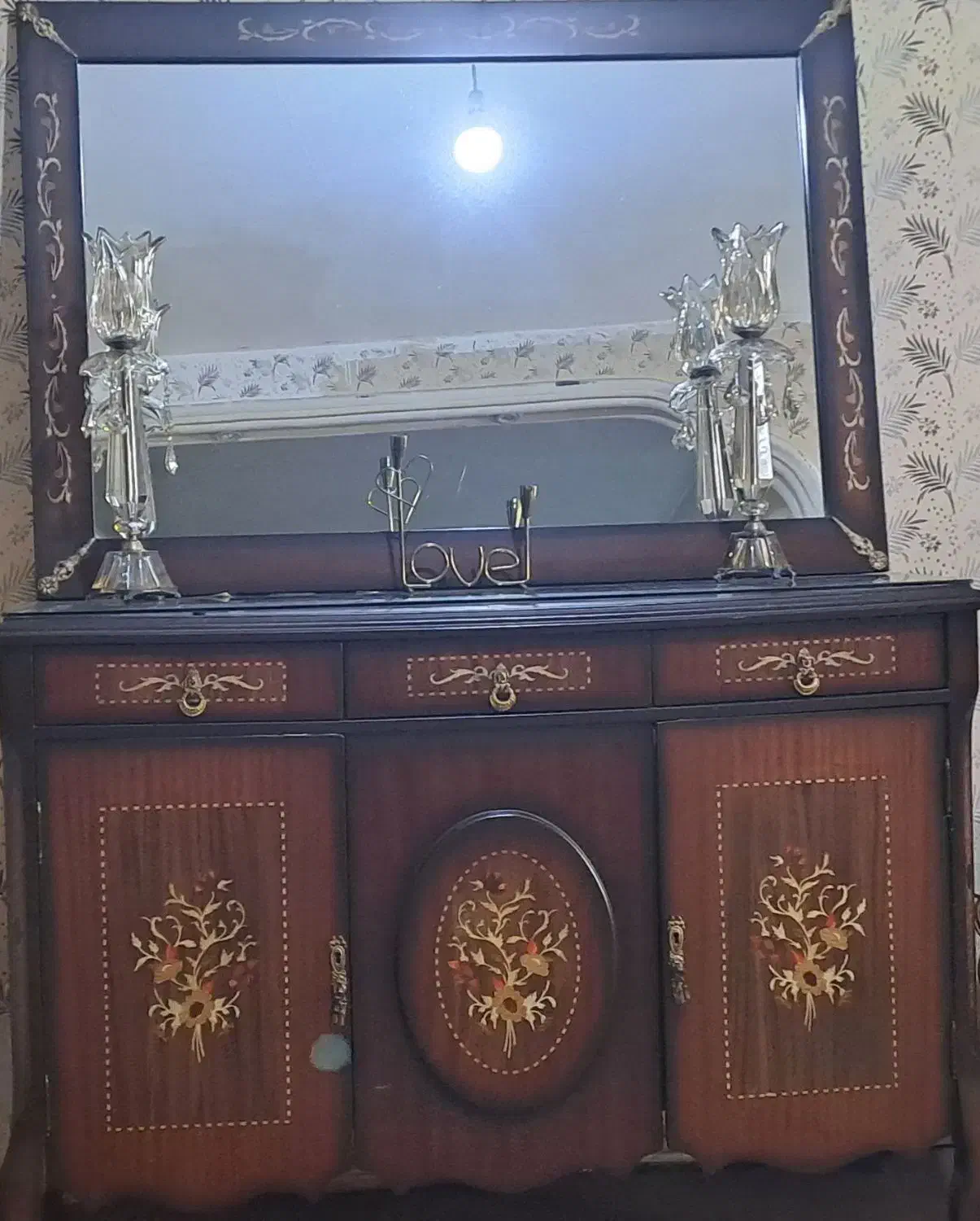 آینه و کنسول درحد نو|مبلمان خانگی و میز عسلی|خوی, |دیوار