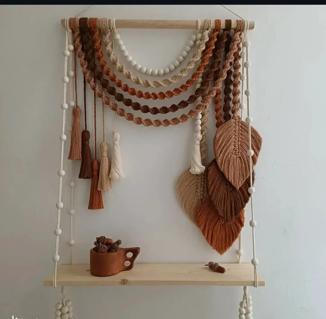 آویز برگ|کتابخانه، شلف، قفسه‌های دیواری|رامهرمز, |دیوار