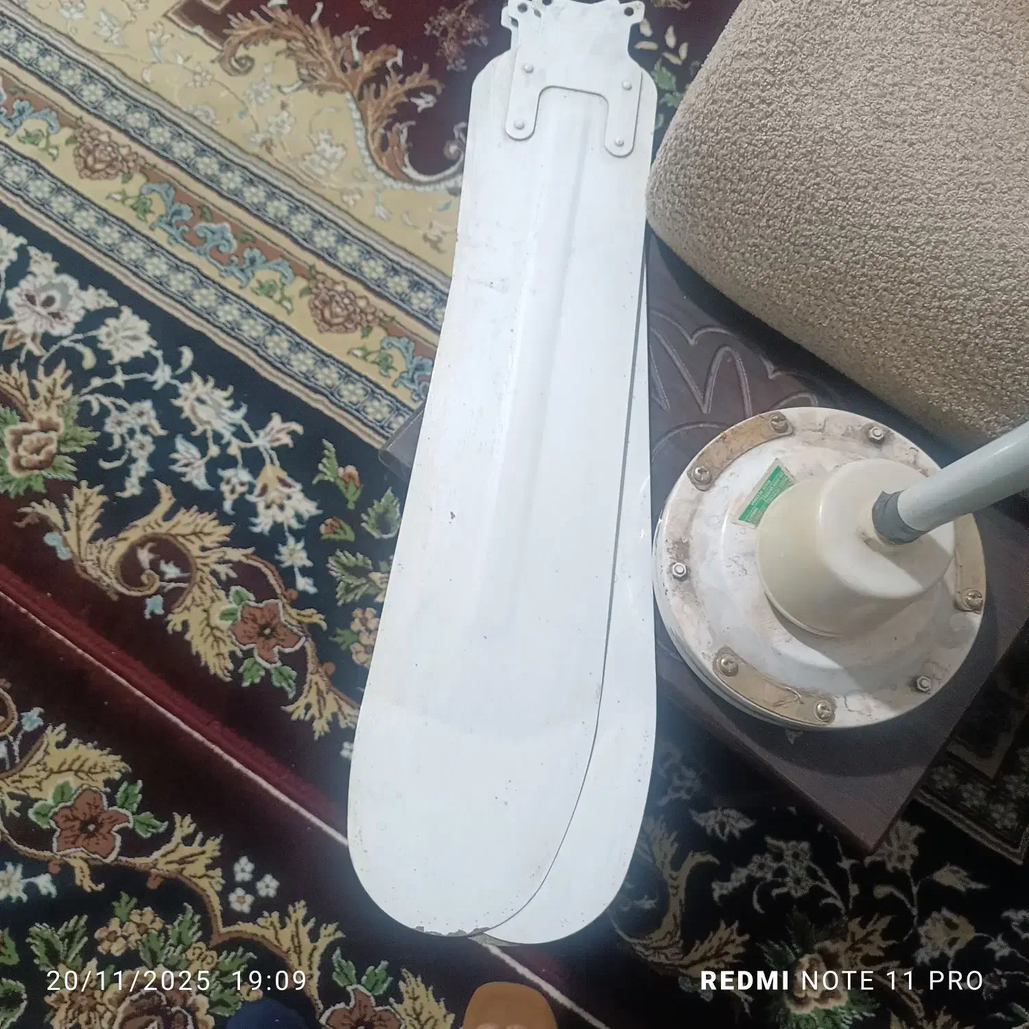 پنکه سقفی سالم|پنکه و تصفیهکنندهٔ هوا|زاهدان, |دیوار