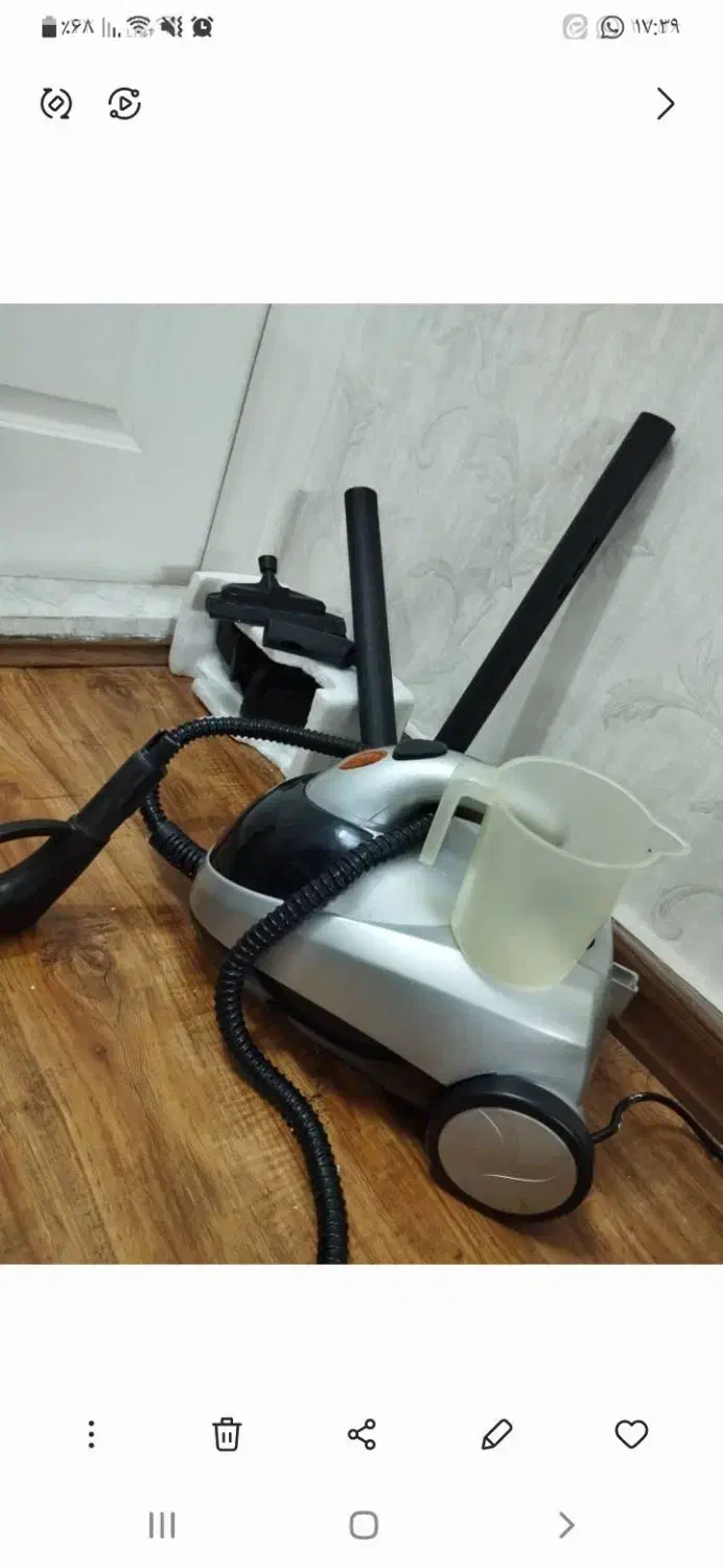 بخارشور در حد نو|جاروبرقی، جارو شارژی، بخارشو|تهران, جوادیه|دیوار