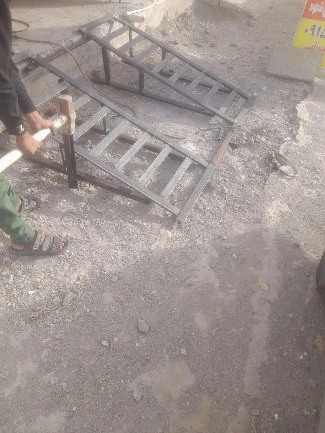 جوش کاری سیار گاز تقریرات  درب پنجر|خدمات پیشه و مهارت|زابل, |دیوار