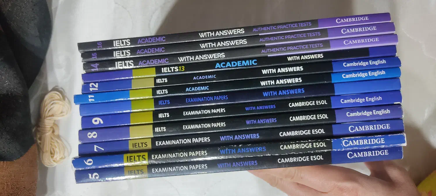 مجموعه کتابهای آیلتس و کمکی زبان|کتاب و مجله آموزشی|چالوس, |دیوار