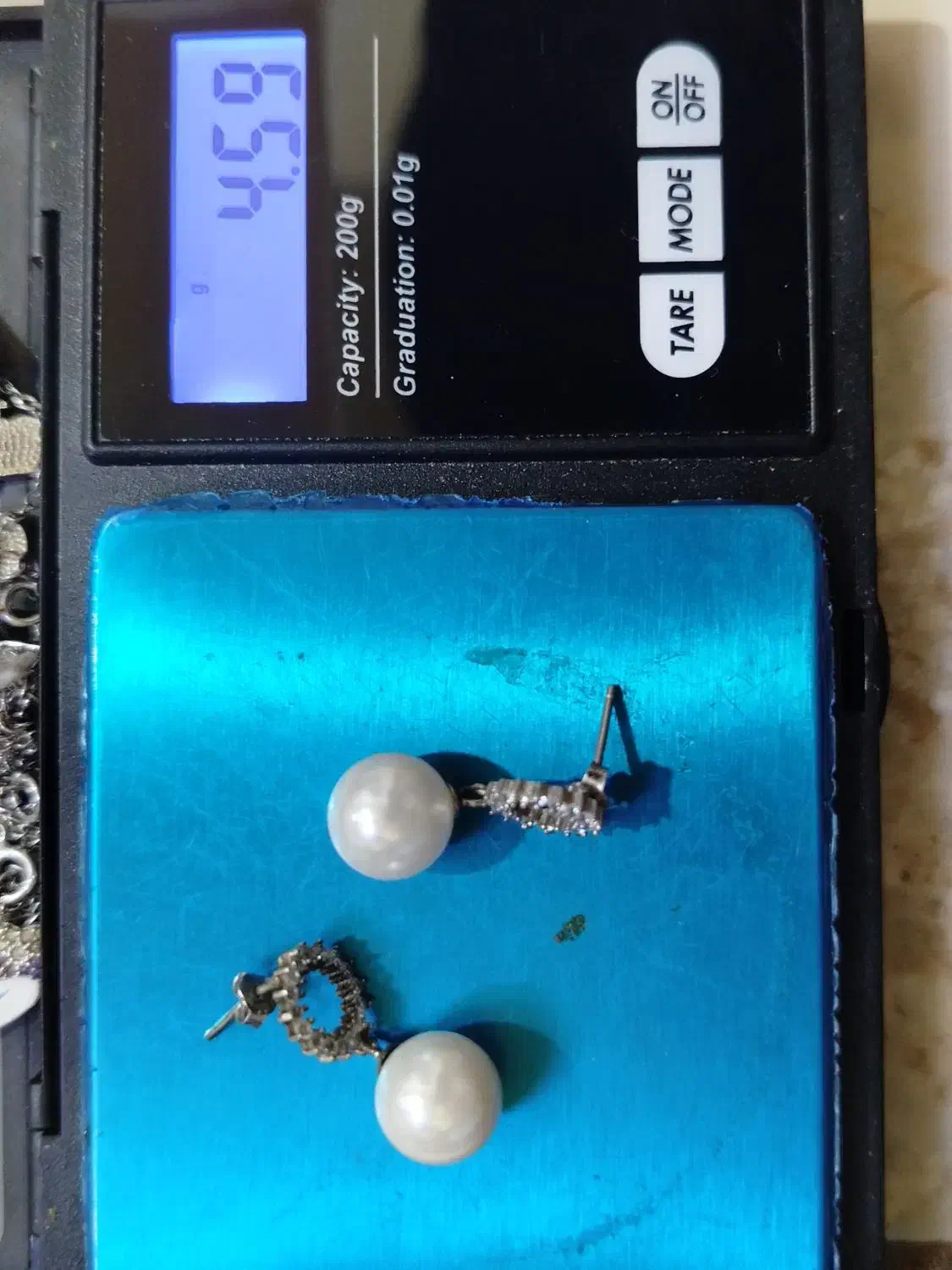 نقره آویز مروارید دار|جواهرات|تهران, سبلان (لشگر)|دیوار