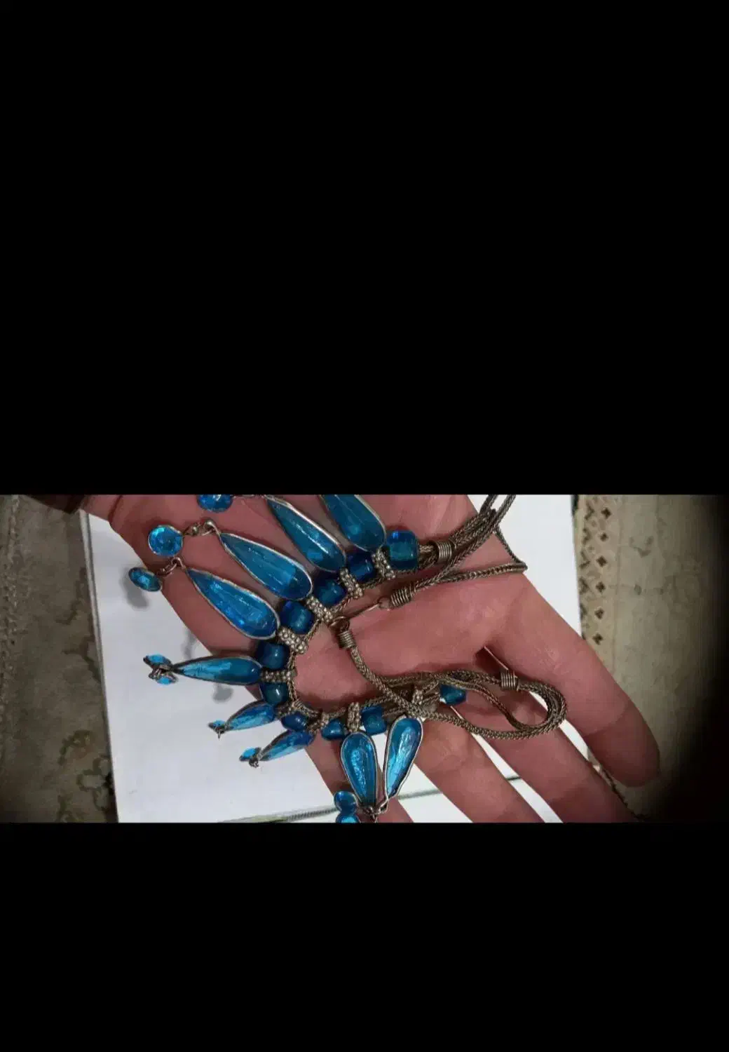 گردنبند یاقوت قاجاری عتیقه جواهری|کلکسیون اشیاء عتیقه|تهران, میدان ولیعصر|دیوار