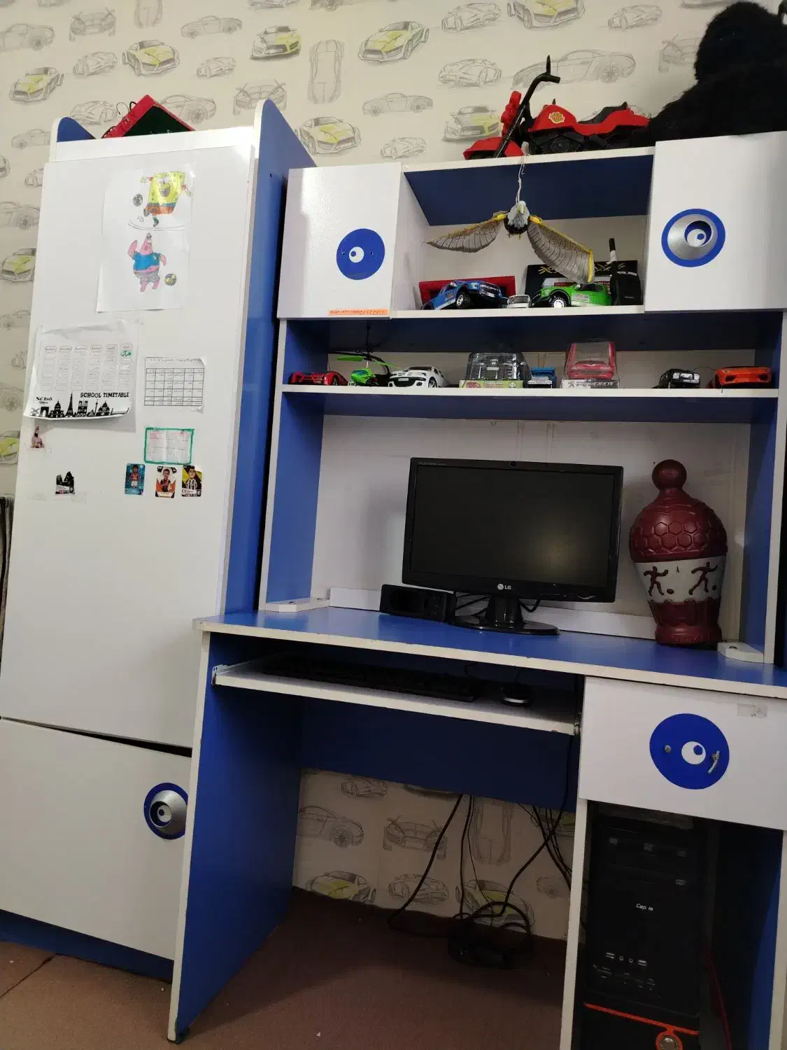 ست کمد کودک|جاکفشی، کمد، دراور|تبریز, |دیوار