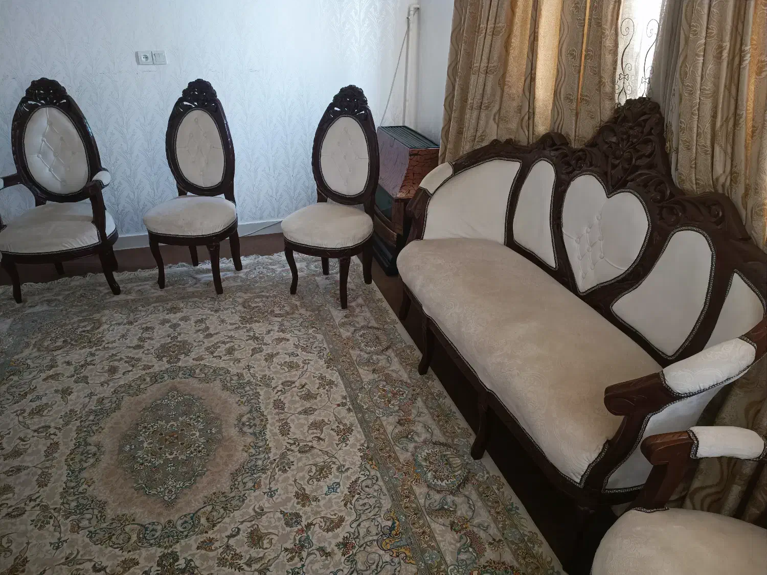 مبل در حد نو|مبلمان خانگی و میز عسلی|اهواز, مجاهد|دیوار