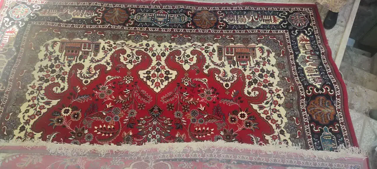 ۲ تخته فرش ۱۲ متری|فرش|قم, وادی السلام|دیوار