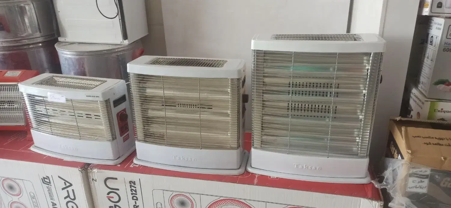 بخاری برقی 6 شعله عمده و تک|بخاری، هیتر، شومینه|کرمان, |دیوار