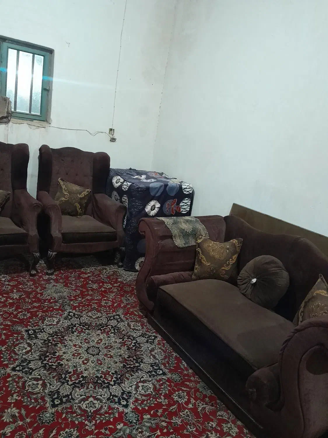 مبل ۵ نفره با جلو مبلی و دوتا عسلی|مبلمان خانگی و میز عسلی|جوادآباد, |دیوار