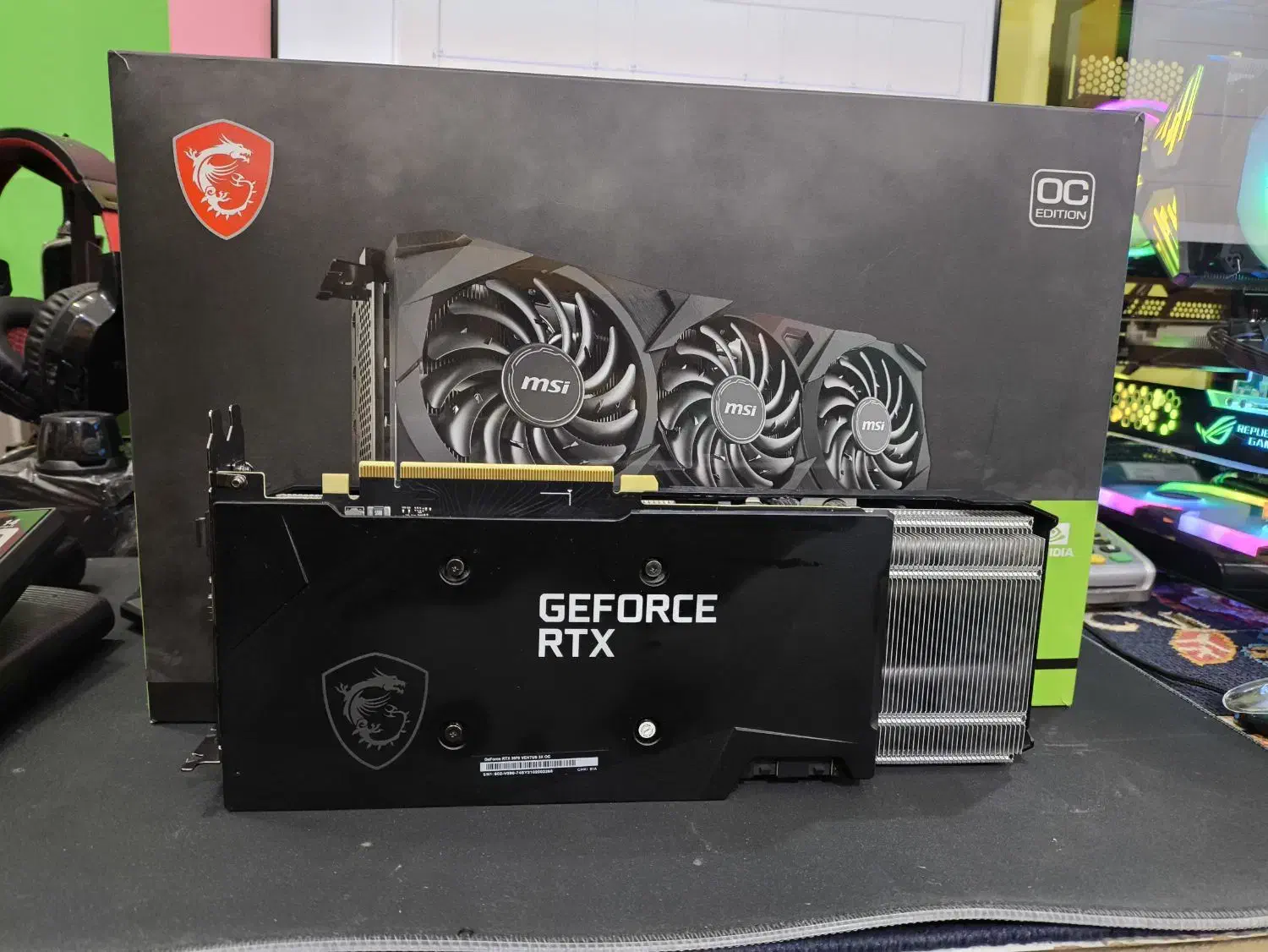 کارت گرافیک  مدل RTX 3070 VENTUS 3X MSI 8GIG|قطعات و لوازم جانبی رایانه|بوکان, |دیوار