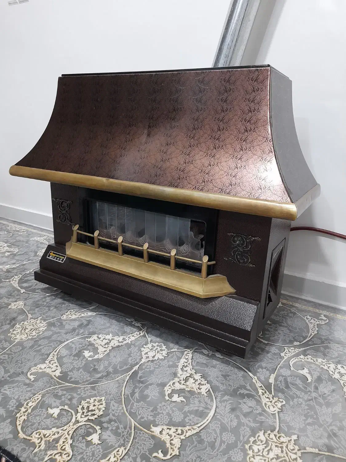 بخاری شومینه بسیارتمیز|بخاری، هیتر، شومینه|دورود, |دیوار