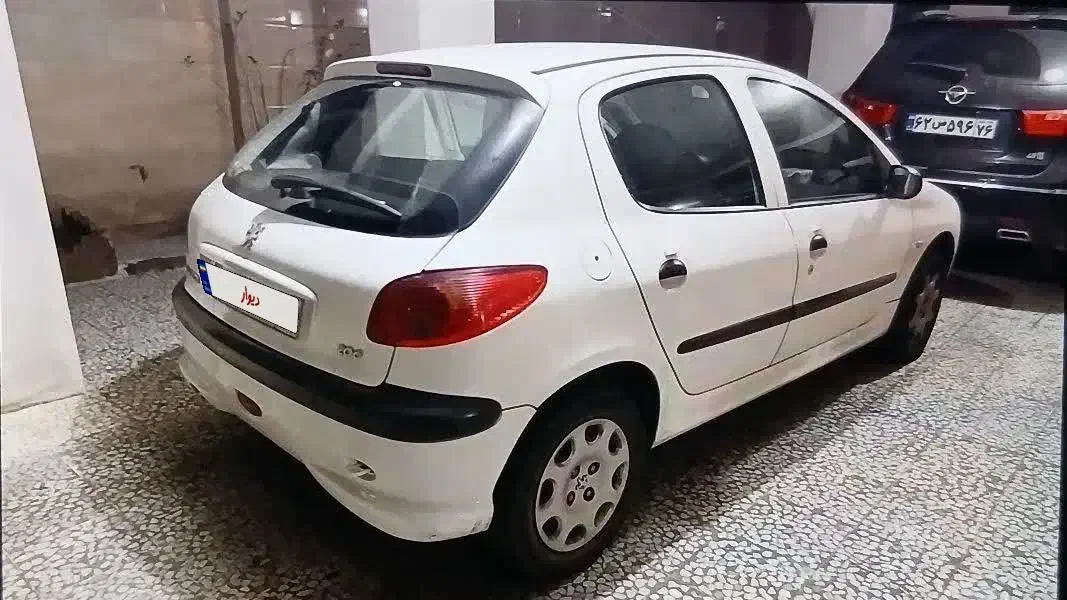 206 تیپ 2 مدل 96|خودرو سواری و وانت|رشت, دیلمان|دیوار