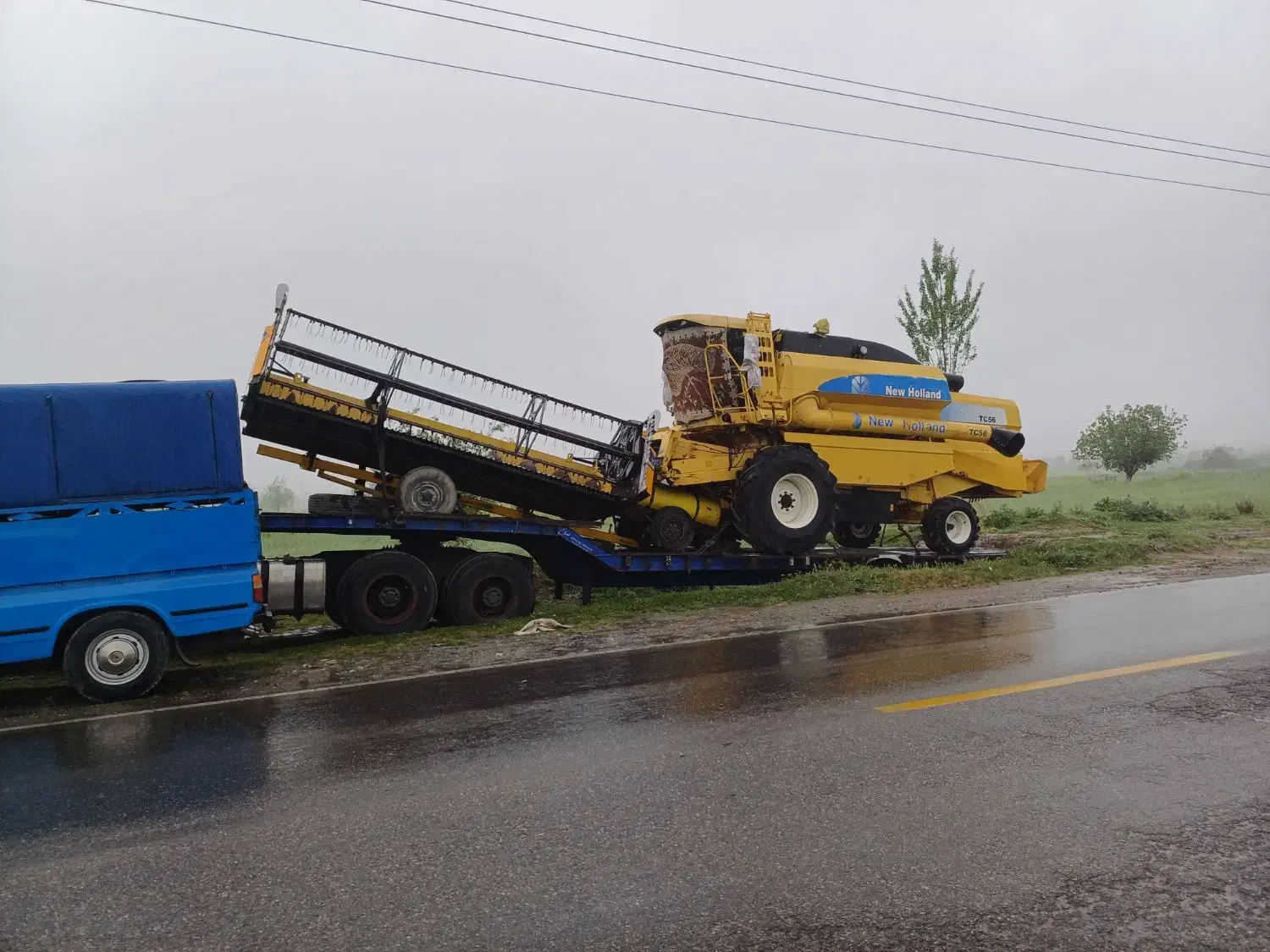 کمباین نیوهلند مدل ۲۰۰۶|خودرو سنگین|کردکوی, |دیوار