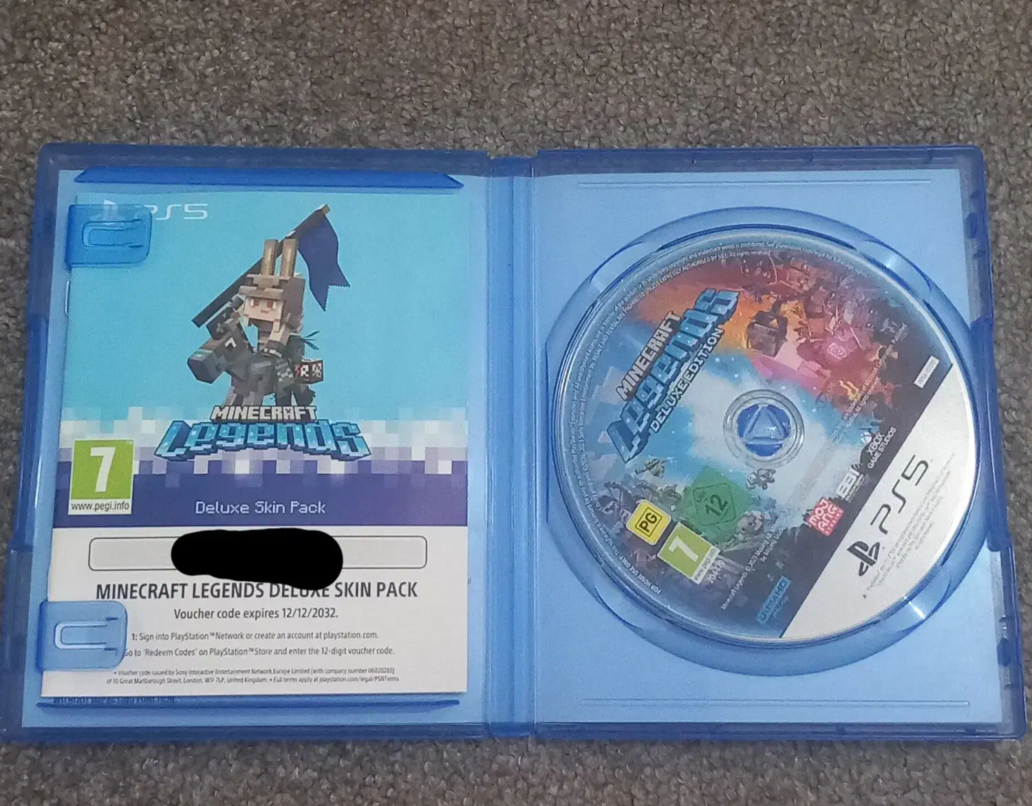 Minecraft legends ps4 ps5|کنسول، بازی ویدئویی و آنلاین|ری, جوانمرد قصاب|دیوار