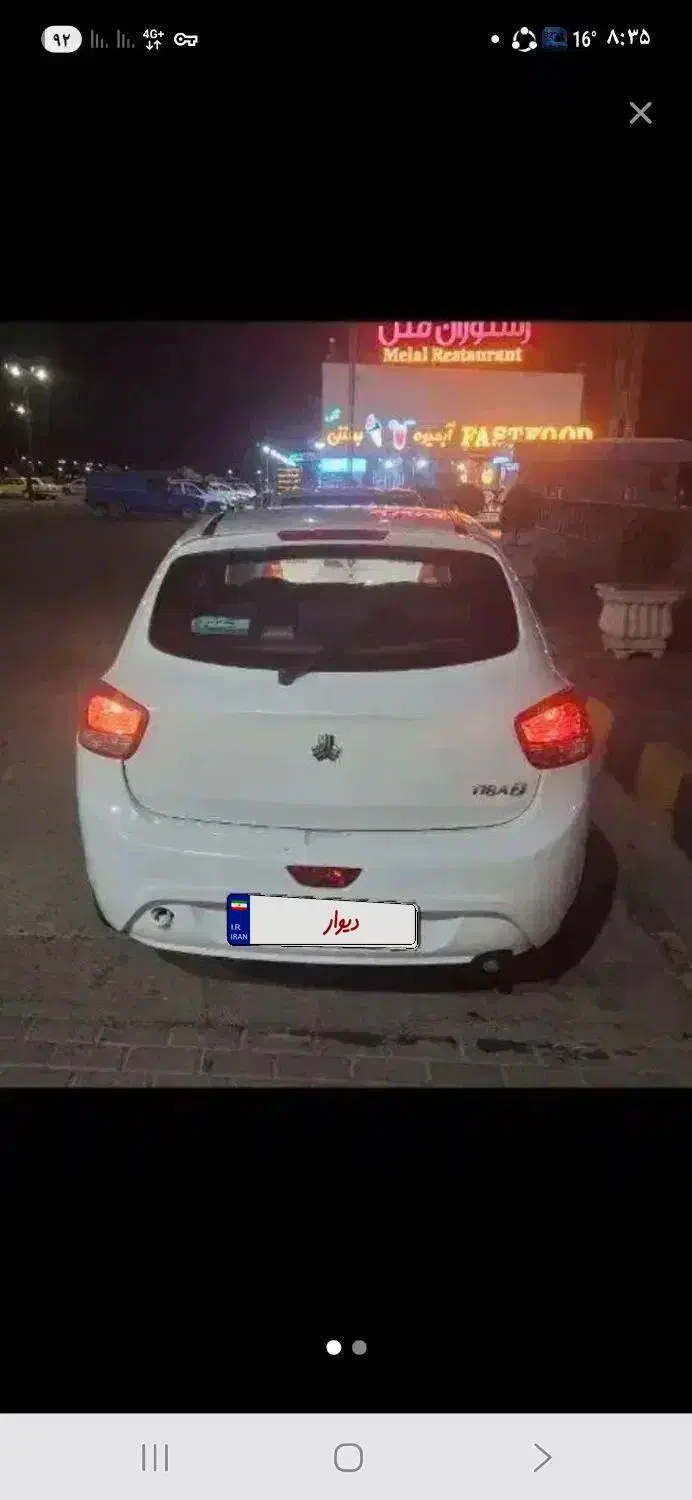 تیبا دو. مدل ۴۰۱ درجه یک|خودرو سواری و وانت|یزد, |دیوار