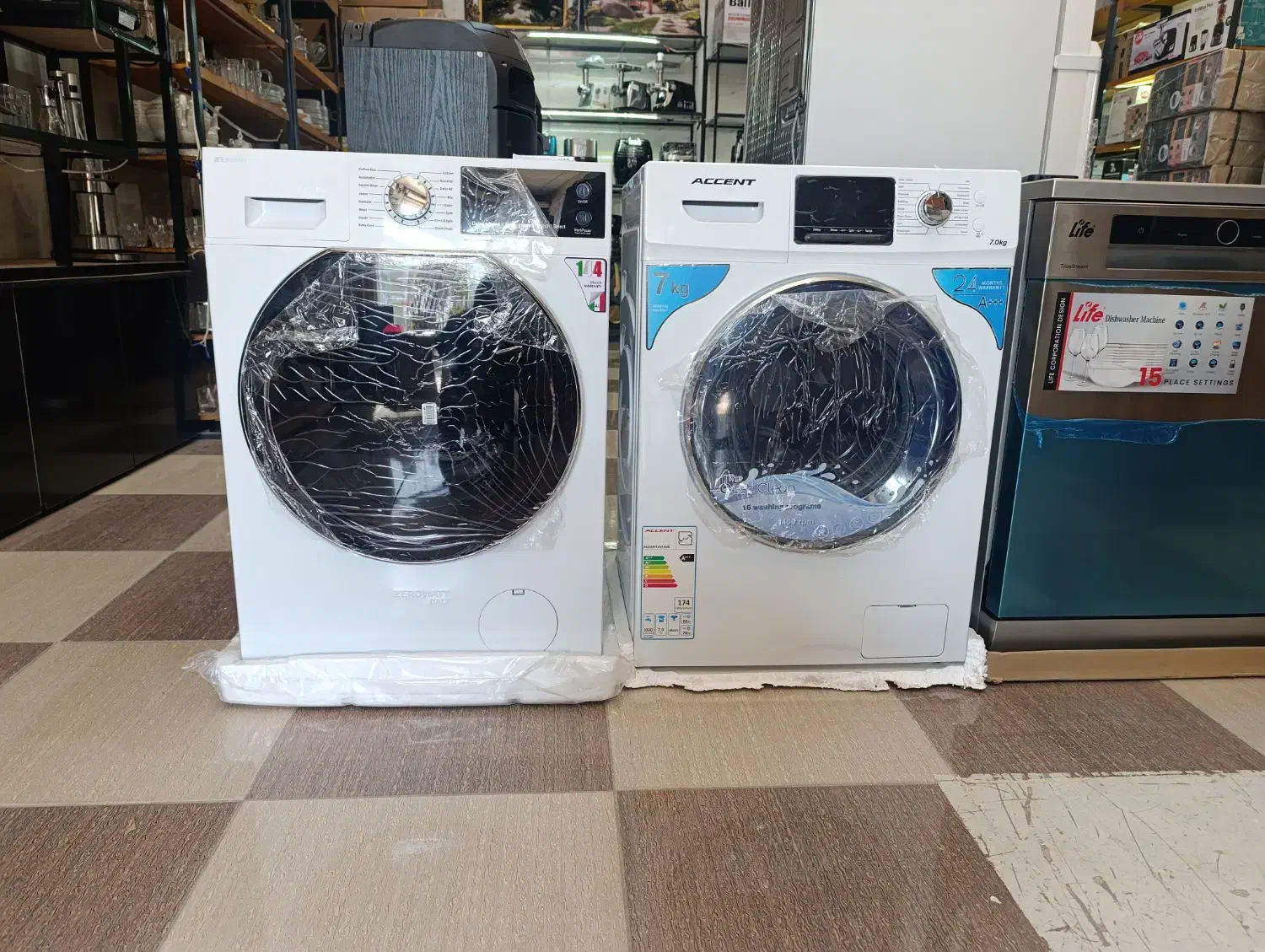 لباسشویی تمام اتوماتیک اقساط ۲۴ ماهه|ماشین لباسشویی و خشککن لباس|خرمآباد, |دیوار