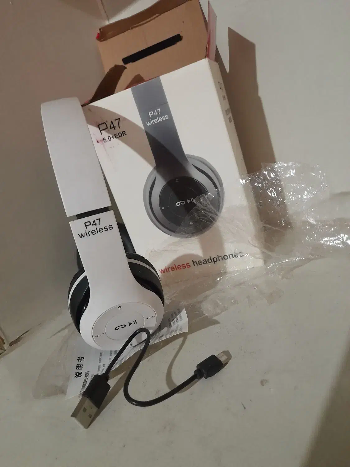 هدفون p47 نو و کارتون نوکیا اصلی|لوازم جانبی موبایل و تبلت|کرمانشاه, |دیوار