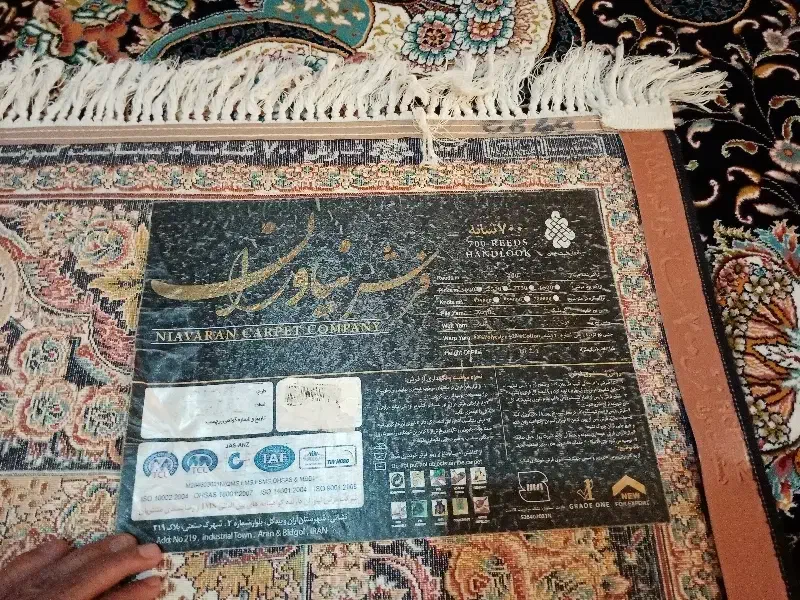 3تخته فرش نیاوران 700 شانه و 4تا پادری تمام نخ|فرش|نهاوند, |دیوار