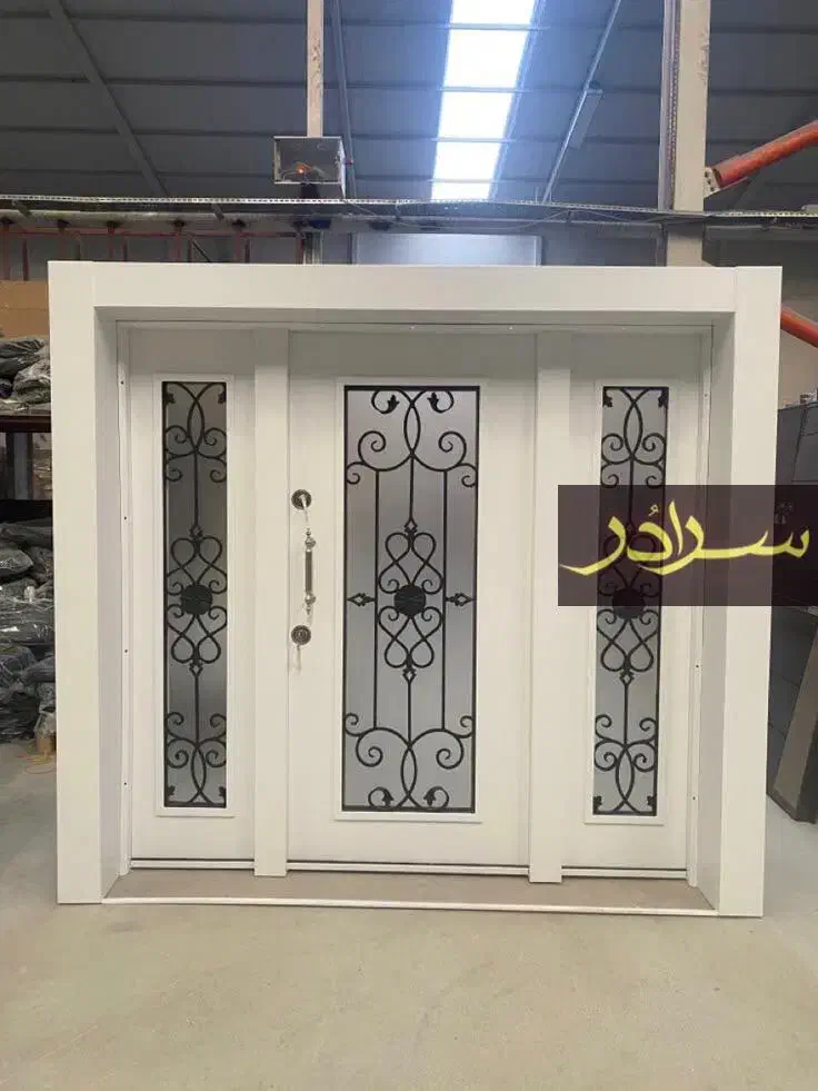 درب ضدسرقت نرده استیل،شیشه ای، سکوریت کدF141|مصالح و تجهیزات ساختمان|گتاب, |دیوار