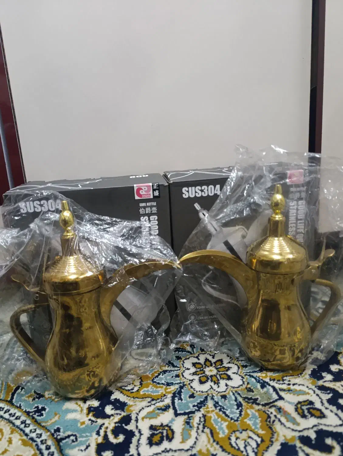 ۲تا دله قهوه اصل نونو|قوری، کتری، قهوه‌ساز دستی|بندر امام خمینی, |دیوار