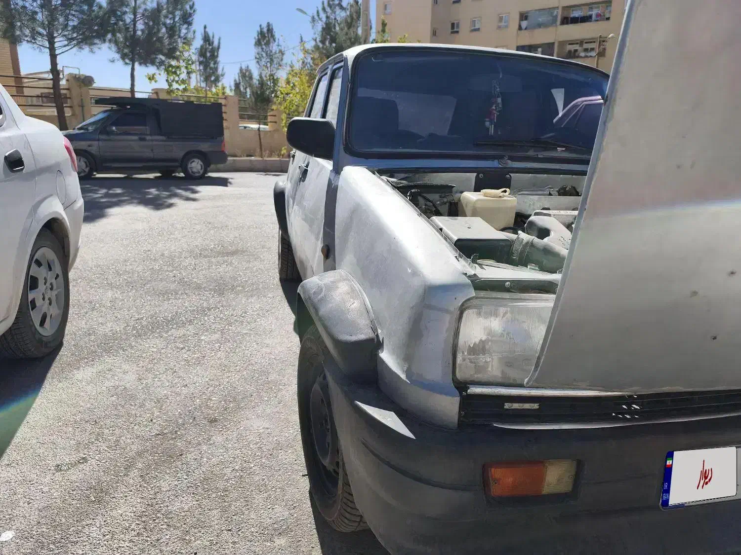 رنو پی کی مدل ۸۴ انژکتور بدون رنگ شاسی سالم|خودرو سواری و وانت|بروجن, |دیوار