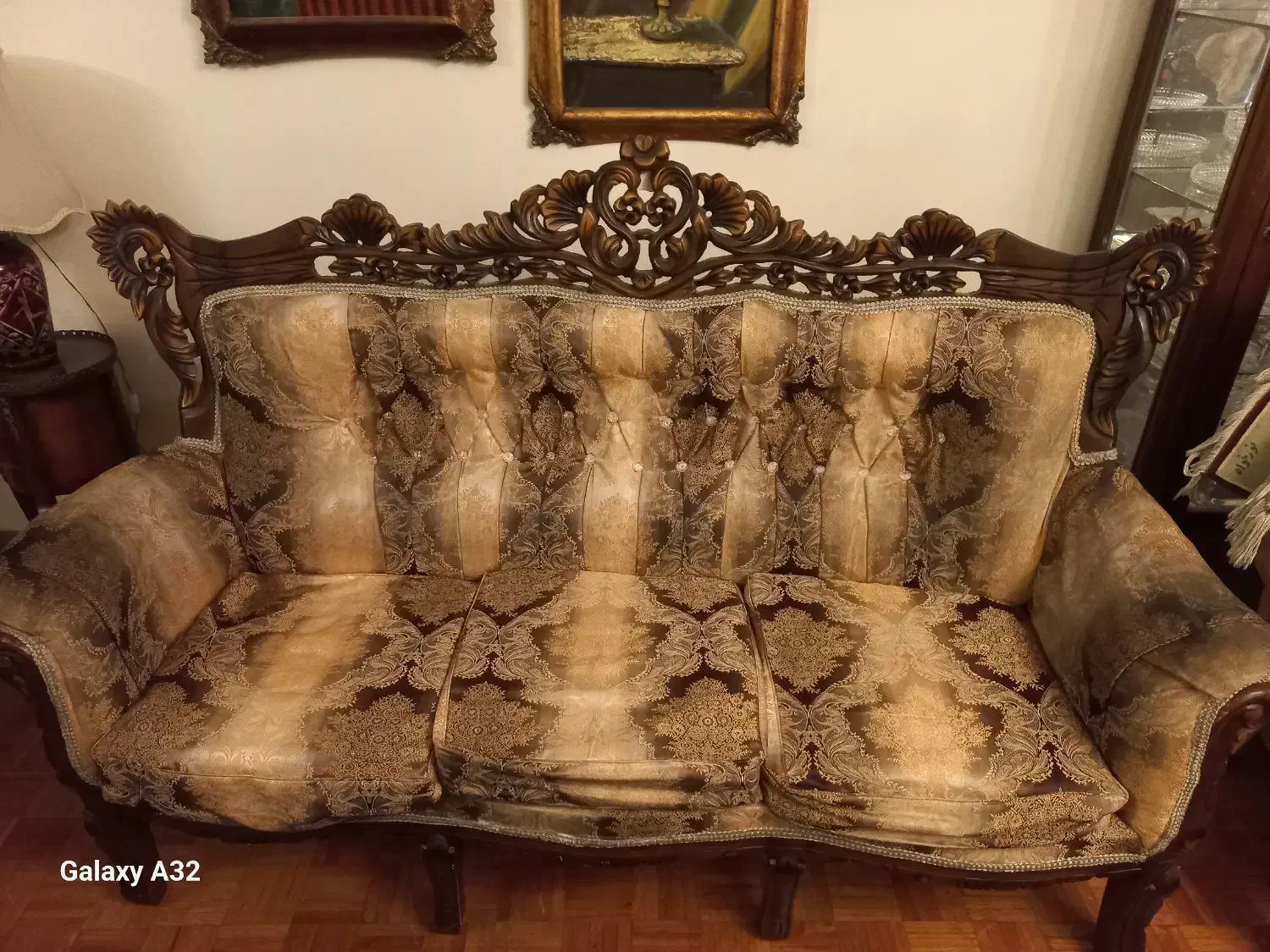 مبل کلاسیک ۷ نفره   جنس چوب|مبلمان خانگی و میز عسلی|تهران, سید خندان (جلفا)|دیوار