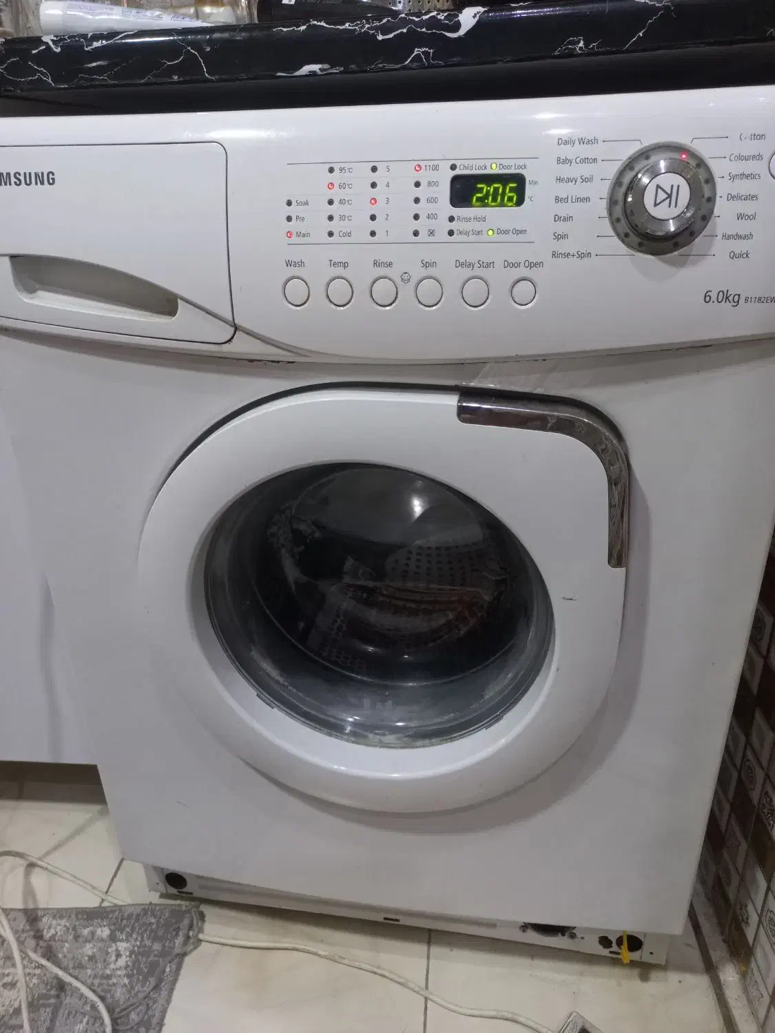 ماشین لباس شویی سامسونگ ۶ کیلوی|ماشین لباسشویی و خشک‌کن لباس|کرج, حصارک پایین|دیوار