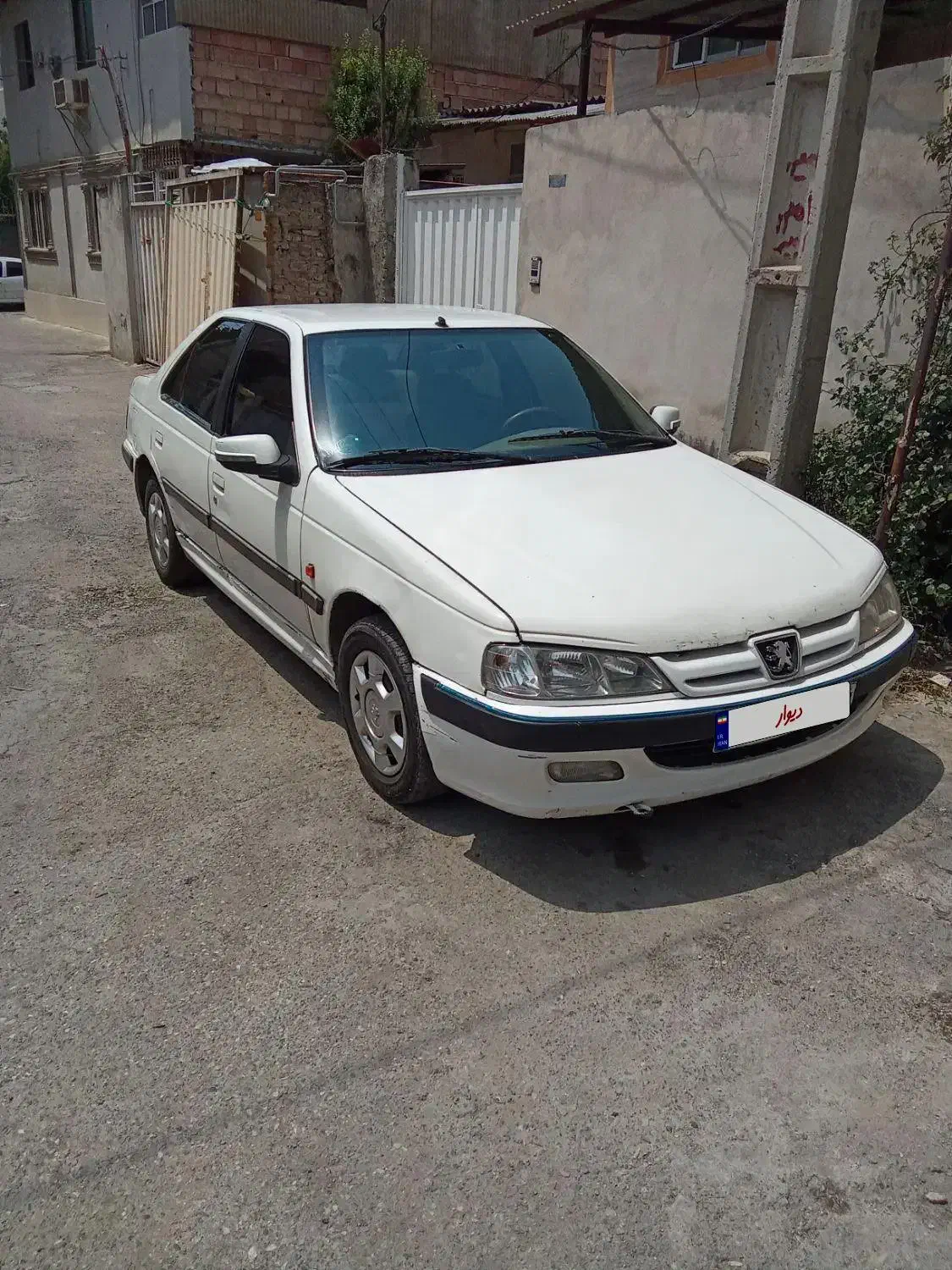 فروش پژو پارس ۸۷ سفید|خودرو سواری و وانت|ساری, |دیوار